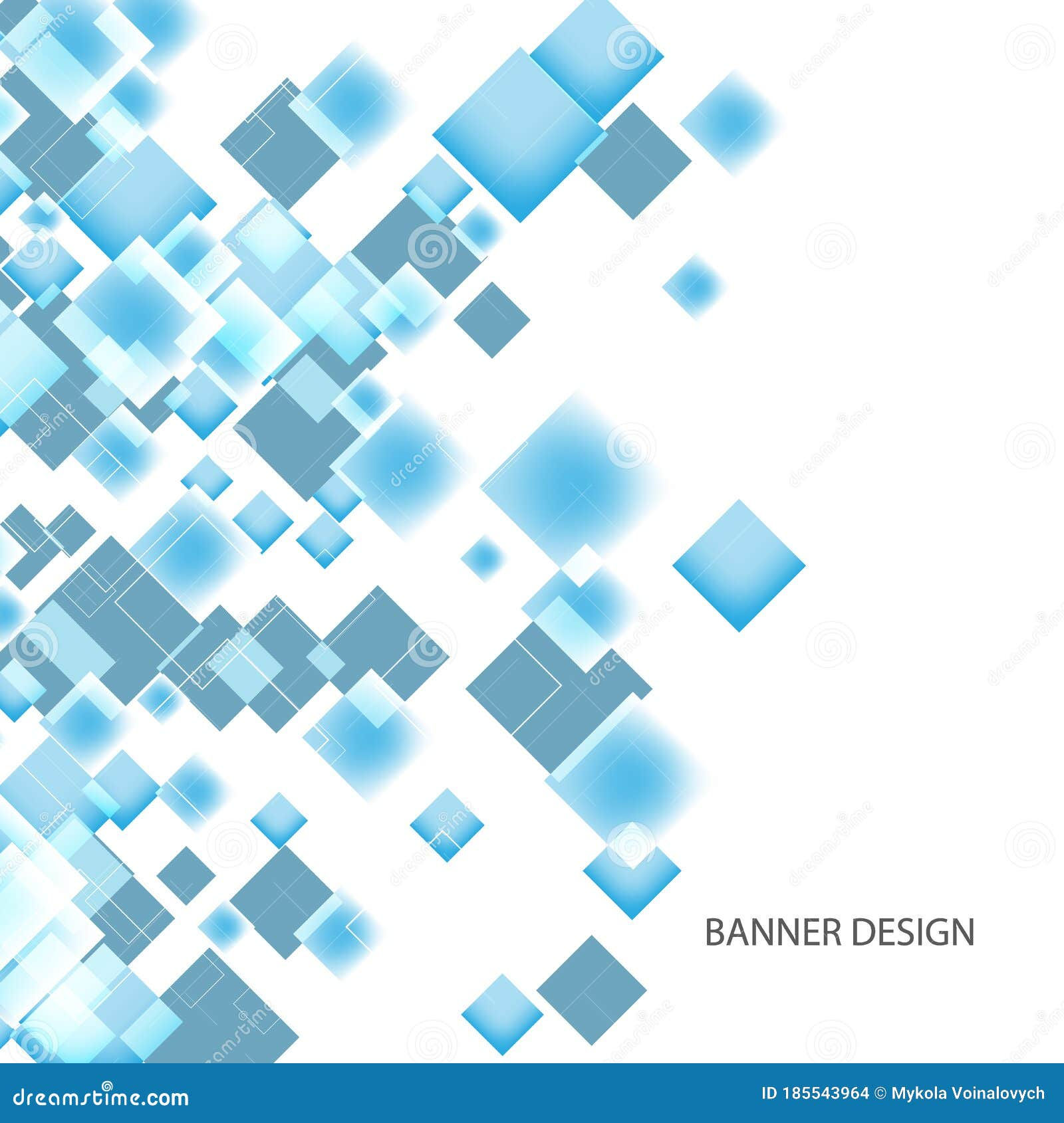 Wallpaper #b2i4FJMBSpphPi3-gQU938 Modern Vector Abstract Background with Blue Squares Stock Vector