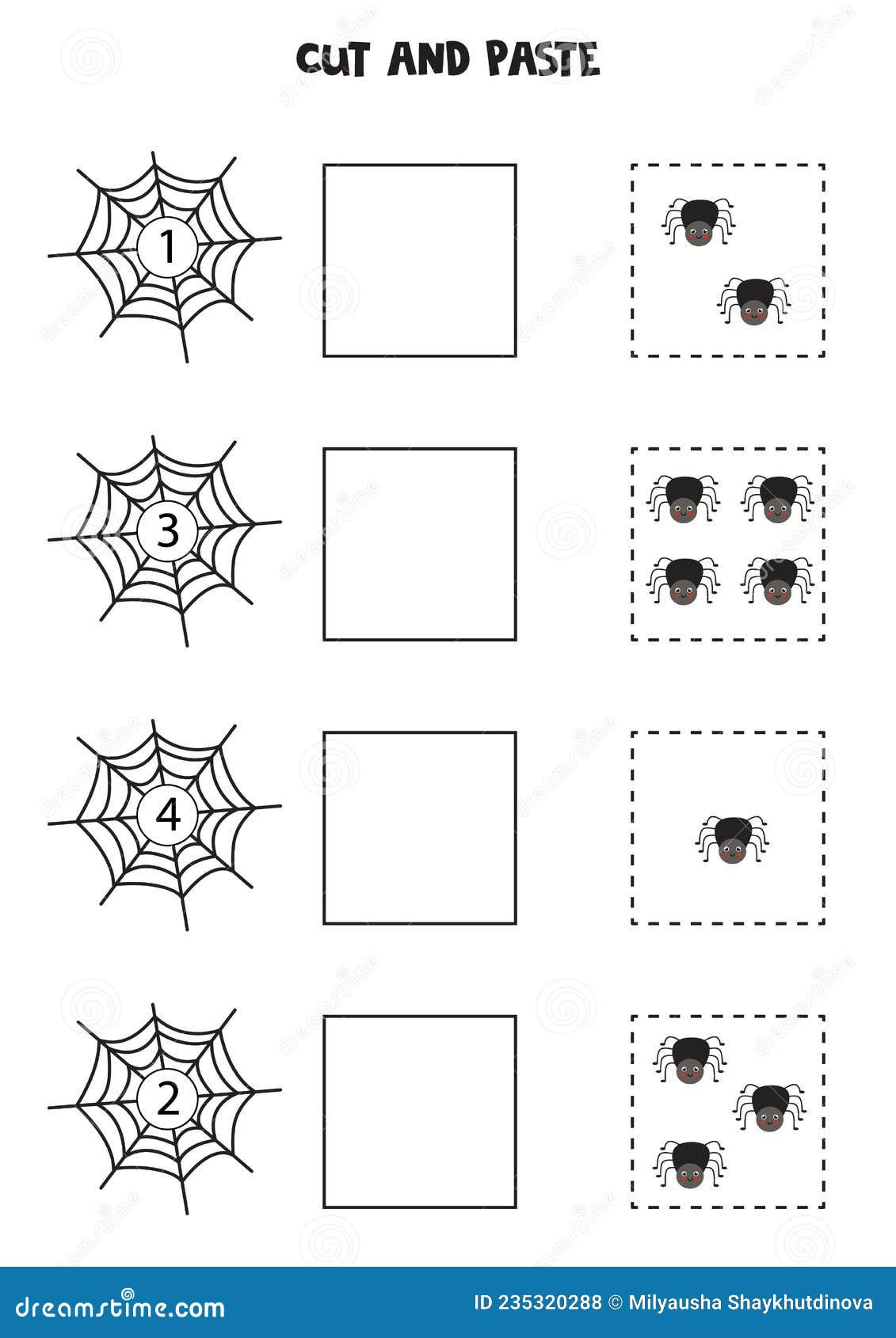 Wallpaper #F2jUHpMBSpphPi3-Fion366 Math Game for Kids Count and Paste Cute Spiders Stock Vector