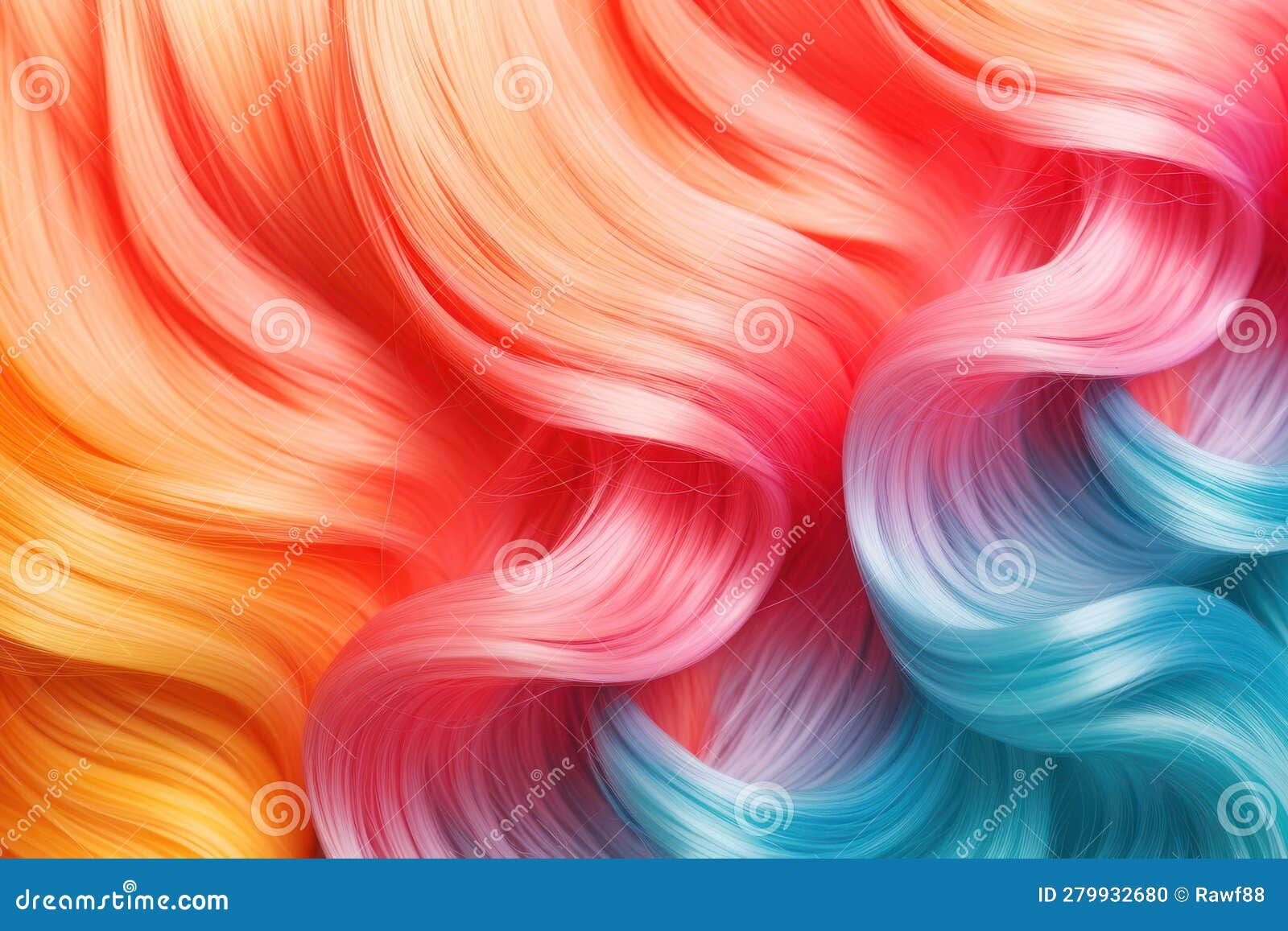 Wallpaper #wnfOJZMB-pgBXx60tp_N49 Multicolor Curls Fashion Hairstyle Bright Rainbow Color Hair Texture