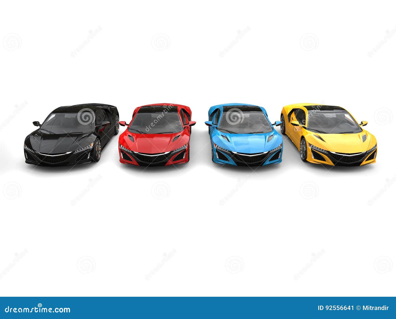 Wallpaper #gGeK55IBSpphPi3-Ajjr120 Modern Super Sports Cars in Various Colors Top View Stock Image