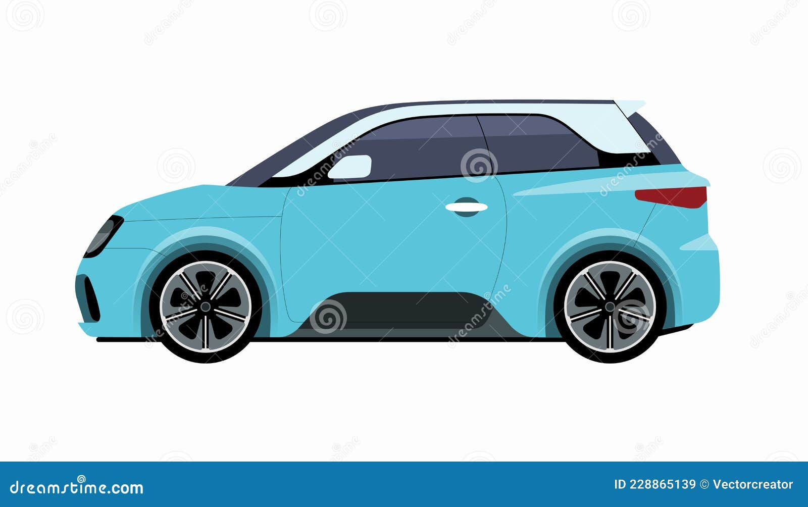 Wallpaper #rWeS95IBSpphPi3-w4aw325 Modern Subcompact City Car Side View of a Micro Car Stock Vector