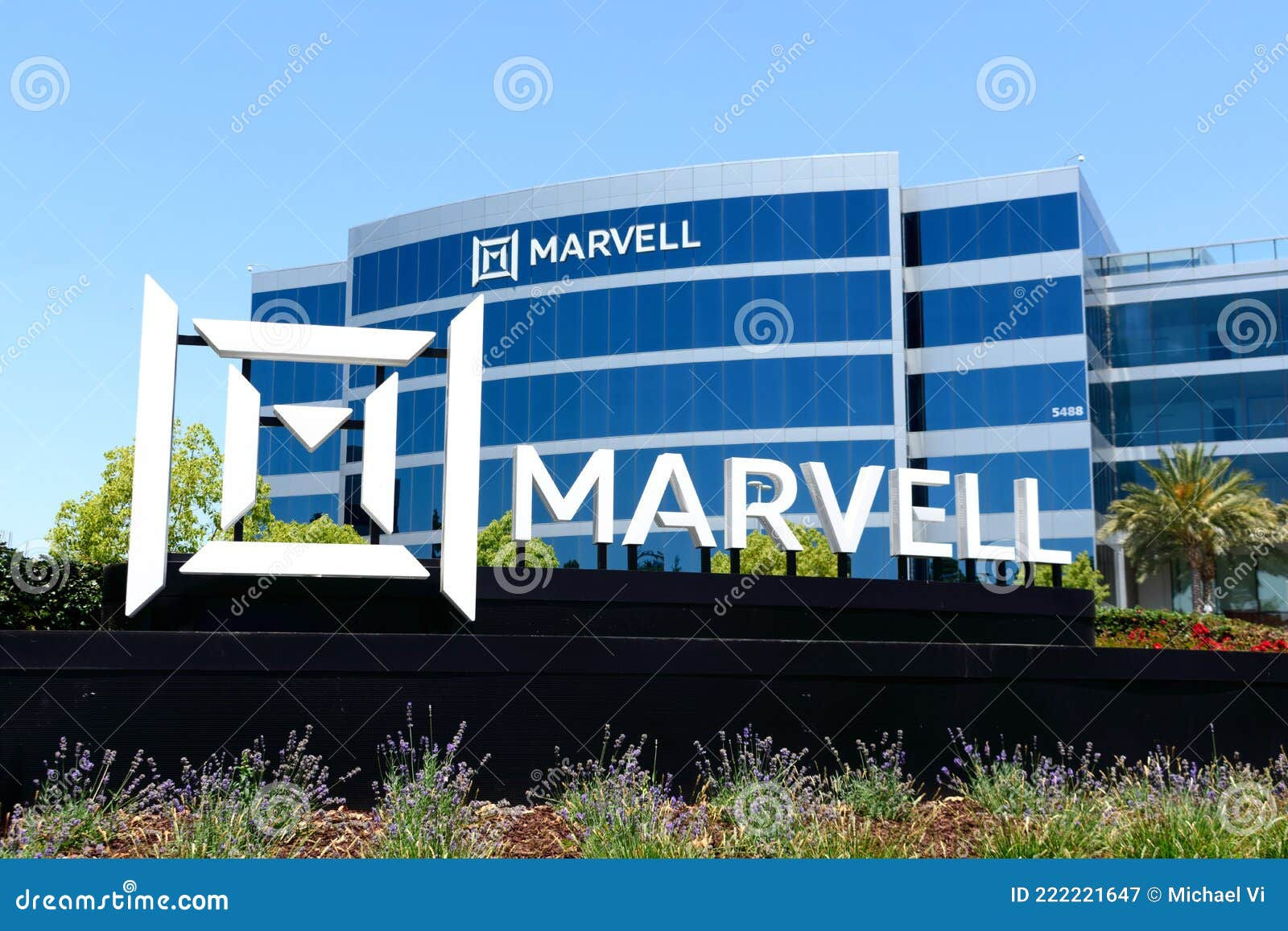 Wallpaper #xzG0NZMB5zzyi_yYrFcC384 Marvell Logo Sign at Marvell Technology Headquarters in Silicon Valley