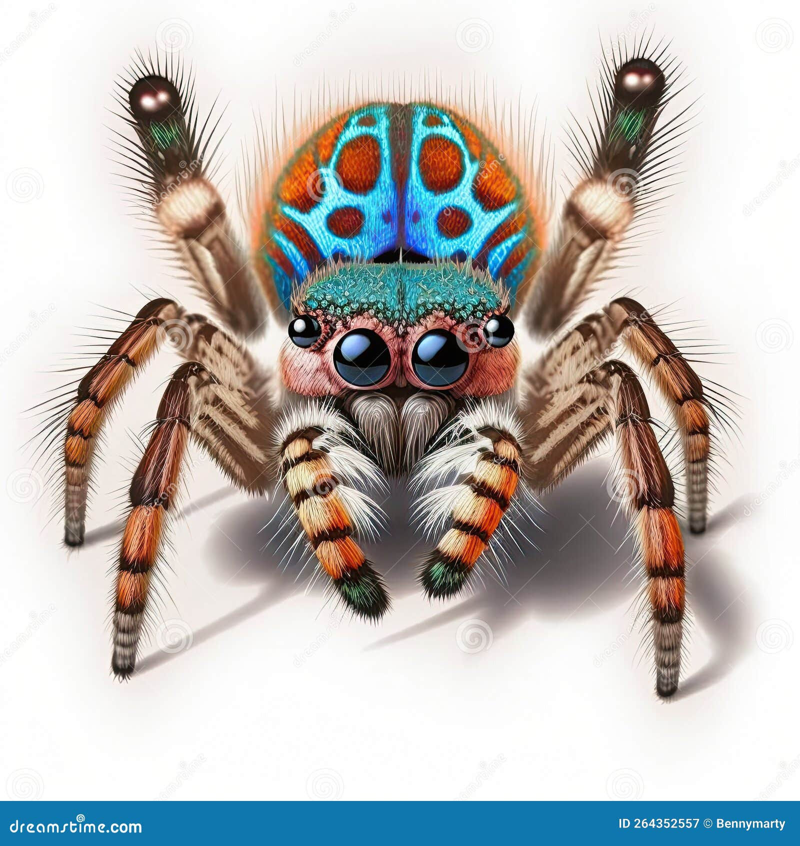 Wallpaper #nmcSDpMBSpphPi3-3ej132 Peacock Jumping Spiders