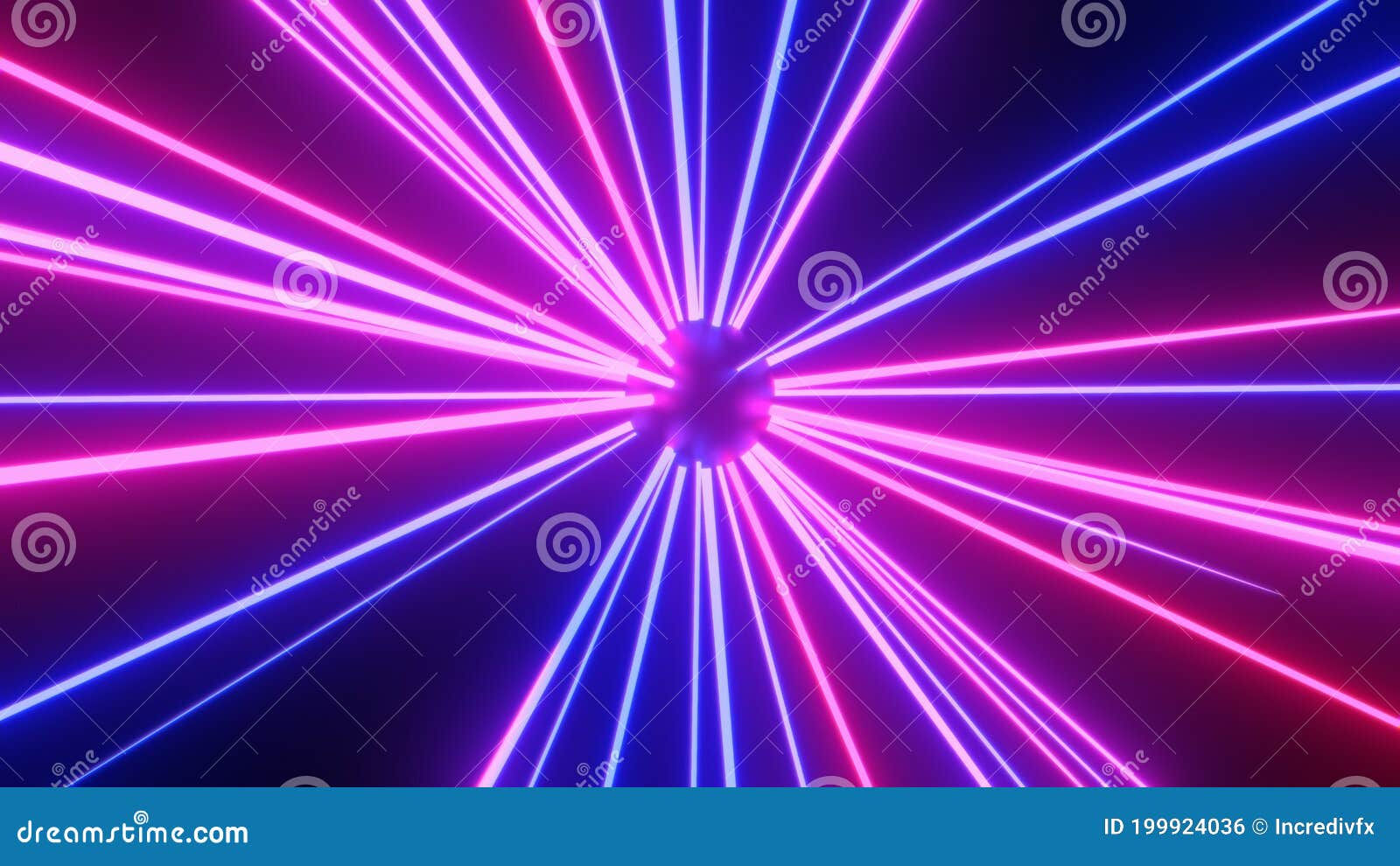 Wallpaper #sRmcHo8BtGB6xQ78RHmG14 Moving Laser Beam Rays on Futuristic Neon Glow Light Ball Flashing