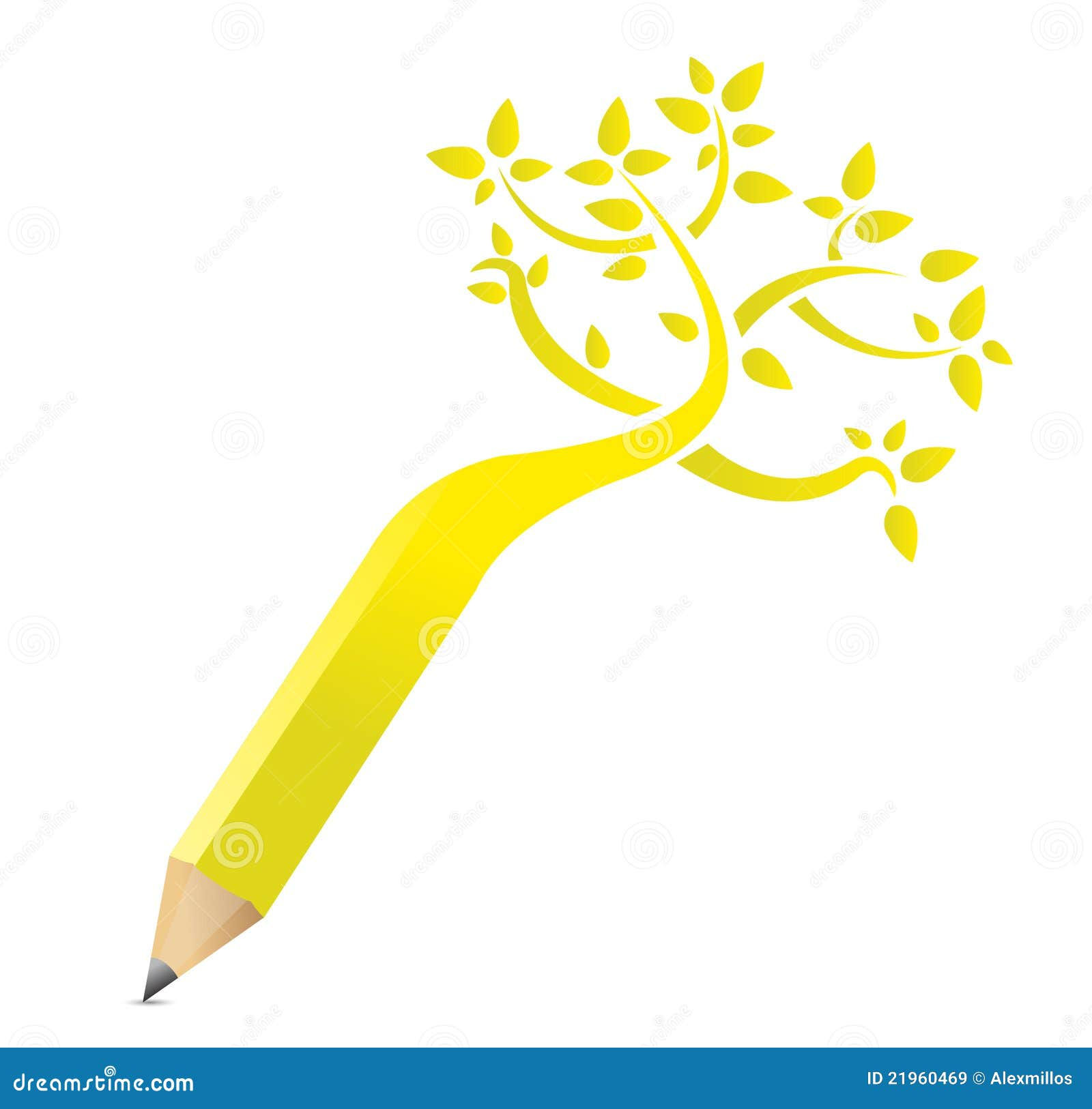 Wallpaper #BWgvFZMBSpphPi3-Zwec118 Tree Pencil Concept Illustration Design Stock Vector Illustration of