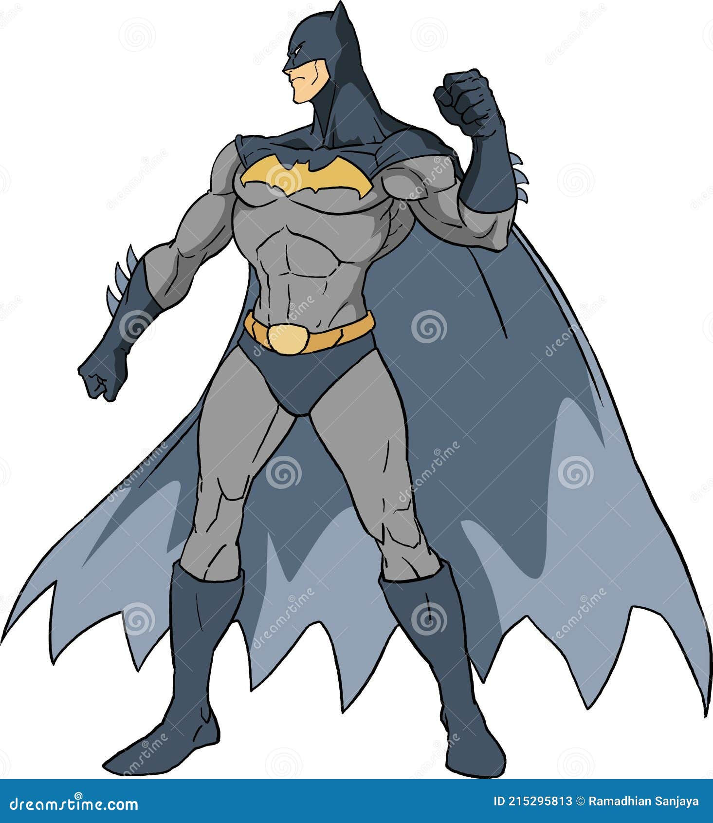 Wallpaper #aRk0O48BtGB6xQ78Mq9416 Batman Standing Pose Ready for Action Editorial Stock Photo