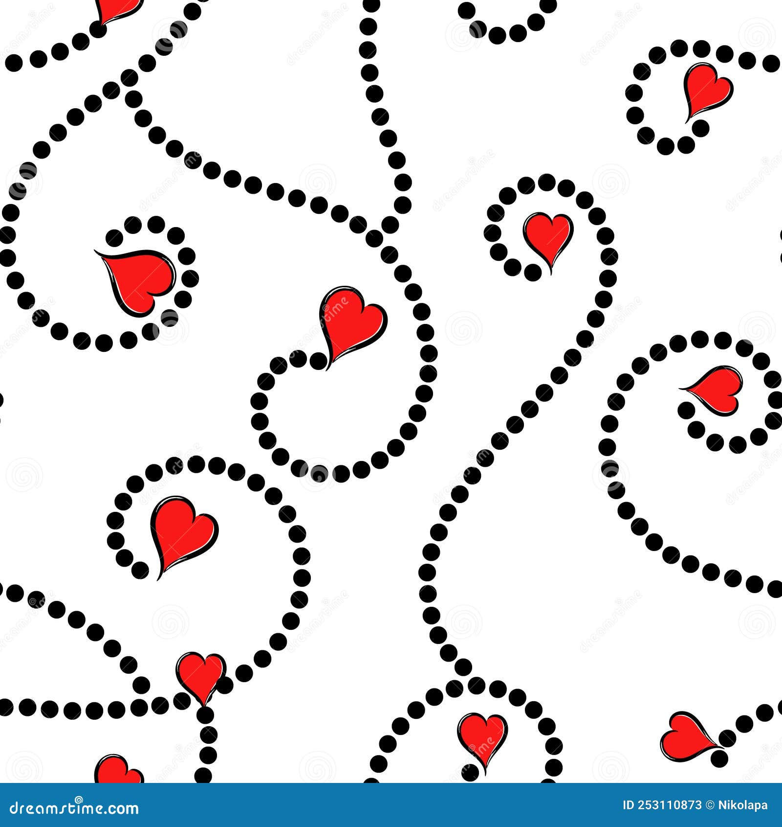 Wallpaper #tGeU55IBSpphPi3-kjik188 Heart and Spiral Seamless Pattern Stock Vector Illustration of
