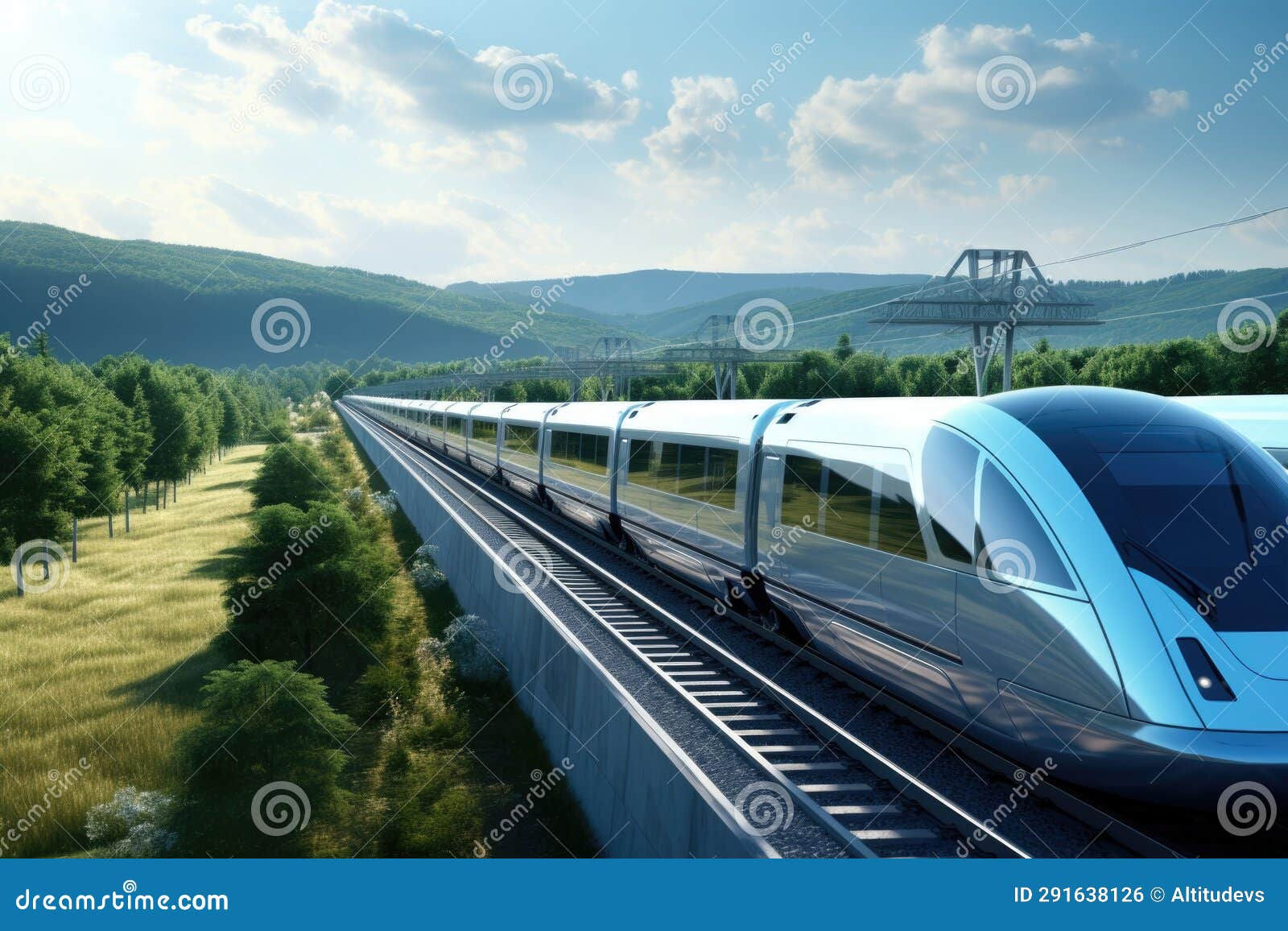 Wallpaper #xqU8MpMB0vj5YdARJtON165 High Speed Maglev Trains on a Track Stock Photo Image of Futuristic