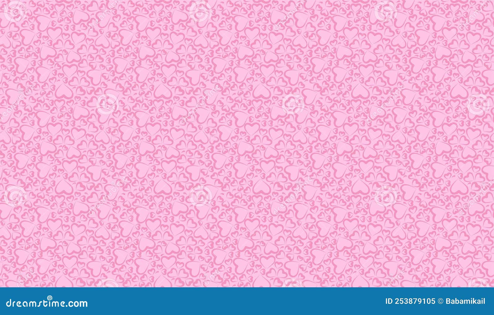 Wallpaper #tGeU55IBSpphPi3-kjik230 Heart Pattern Background Vector Illustration Design in Pink Color Stock