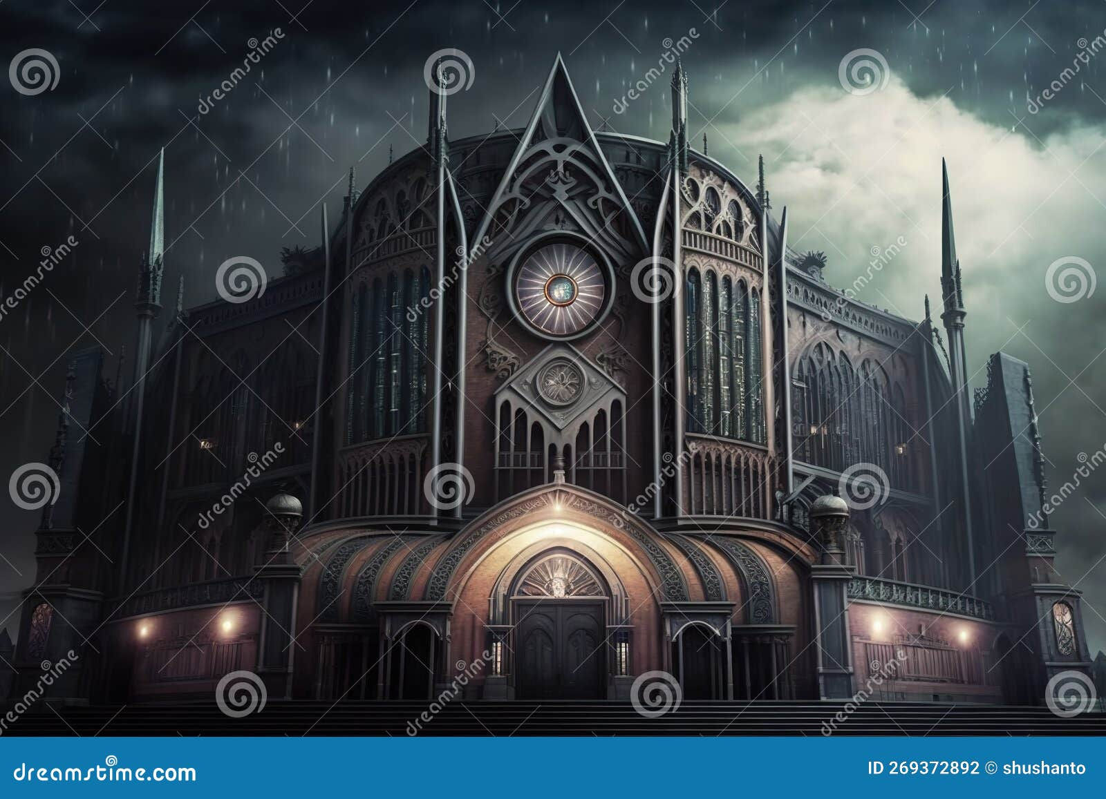 Wallpaper #9ncjJpMB-pgBXx603KAt268 A Huge Medieval Victorian Steampunk Concert Hall in a Steampunk World
