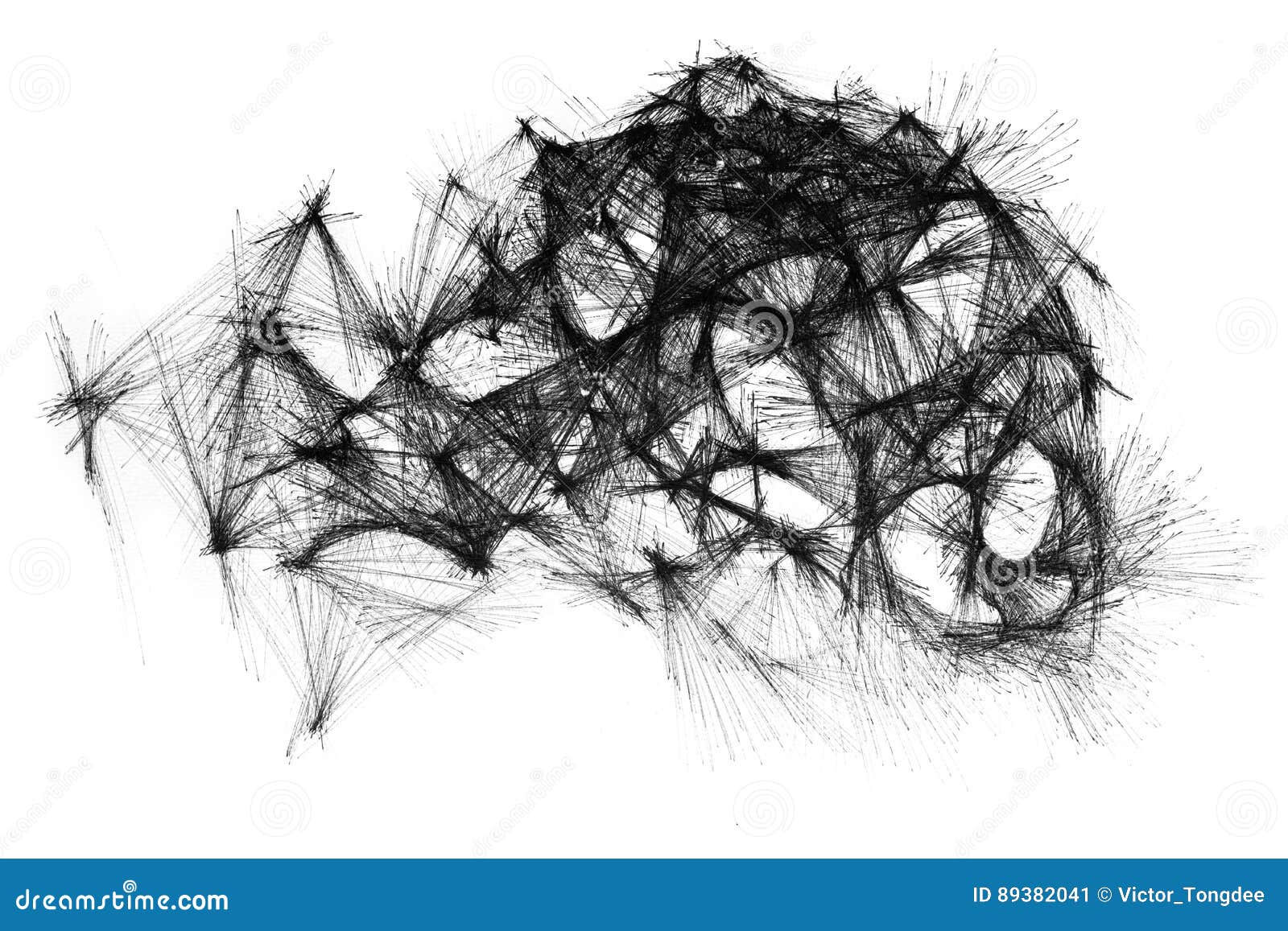 Wallpaper #0Gc9D5MBSpphPi3-me0t149 Handmade Drawing of a Unique and Abstract Pattern Stock Illustration