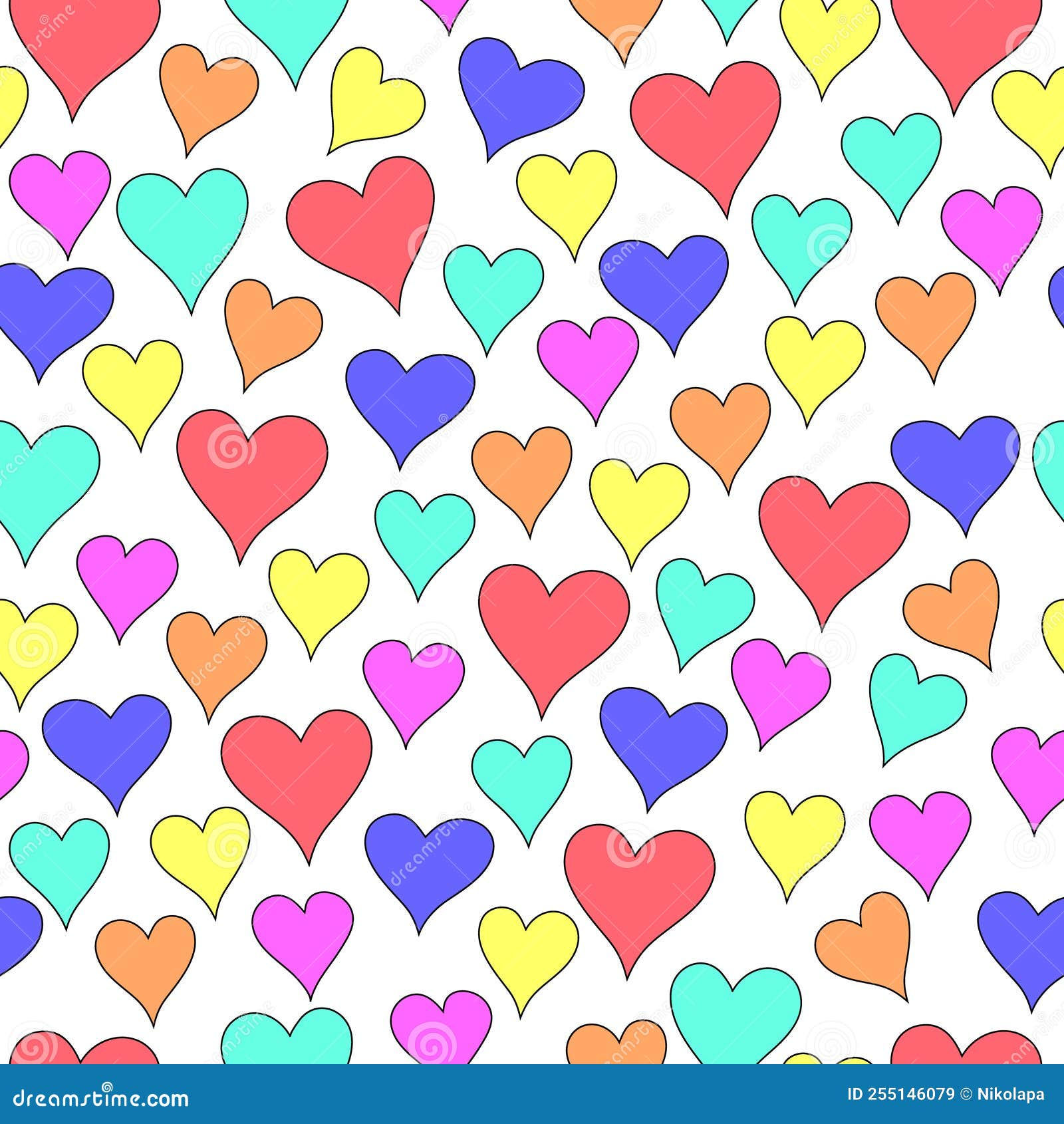 Wallpaper #tGeU55IBSpphPi3-kjik44 Hearts Seamless Pattern Groovy Stock Vector Illustration of Linen