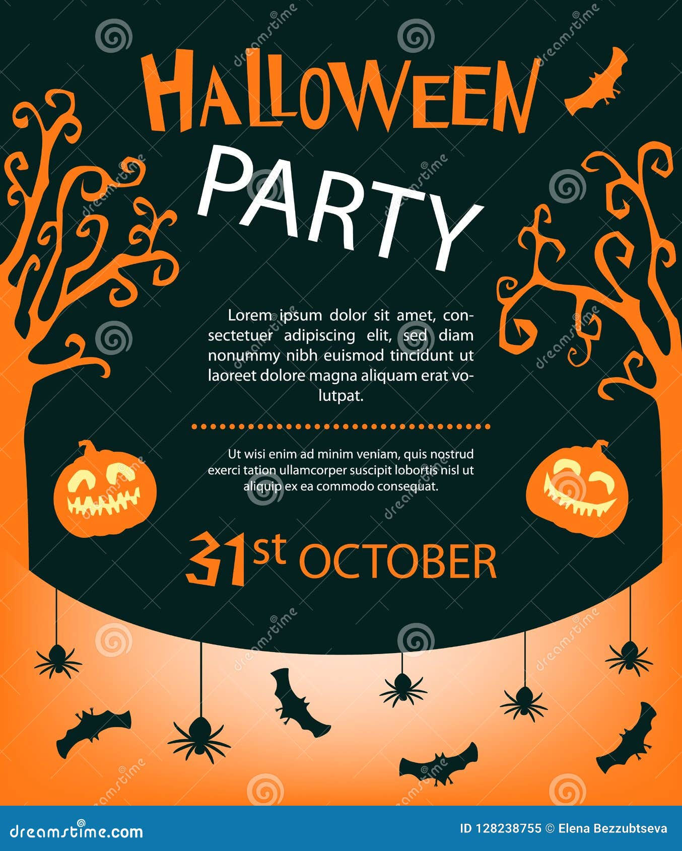 Wallpaper #ITHVNZMB5zzyi_yYzVif193 Halloween Party Invitations or Greeting Cards with Traditional S Stock