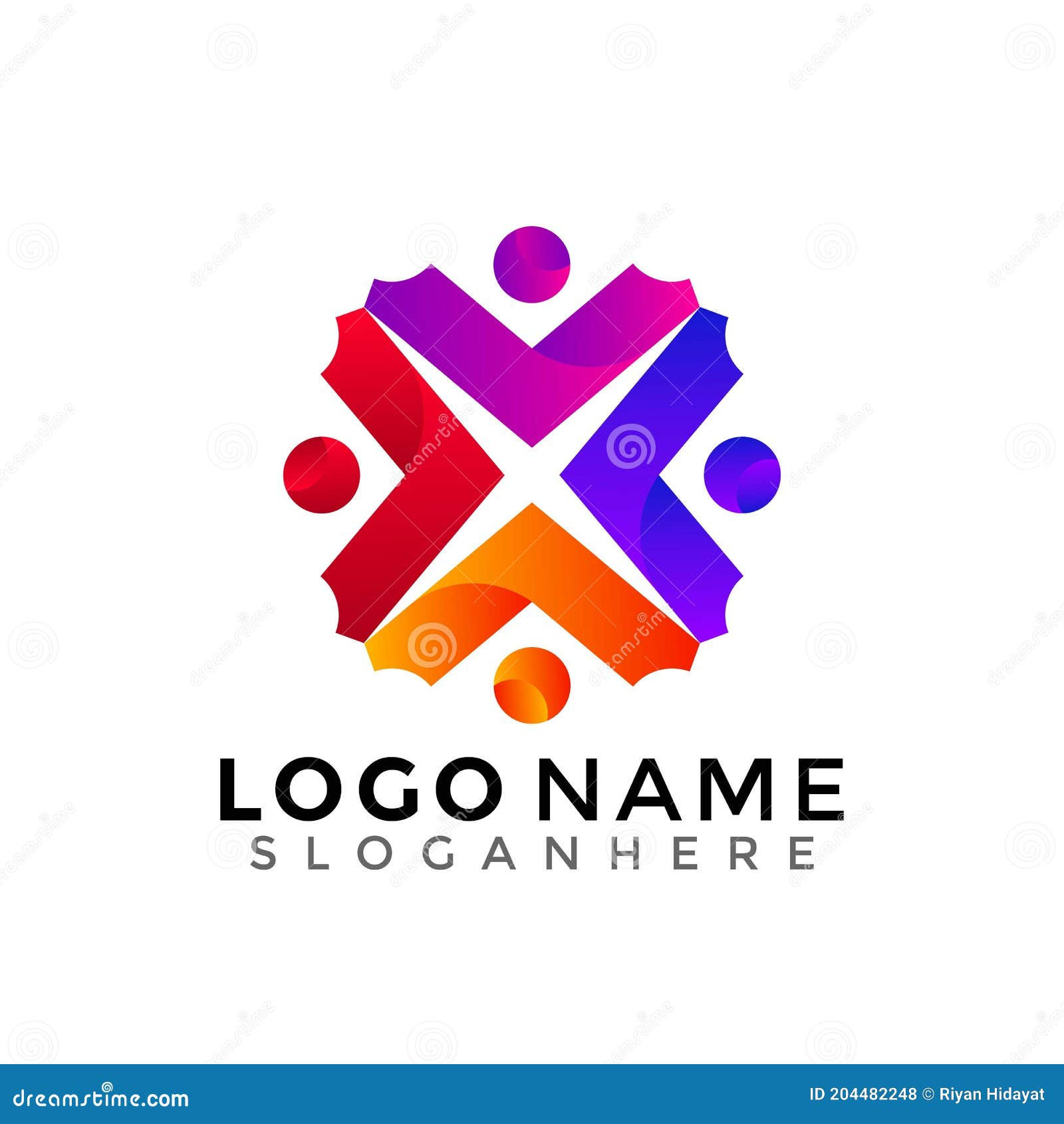 Wallpaper #rx08LZMBlOZrFDOkPs-y97 Human Community Logo People Group Modern Colorful Logos Design Vector