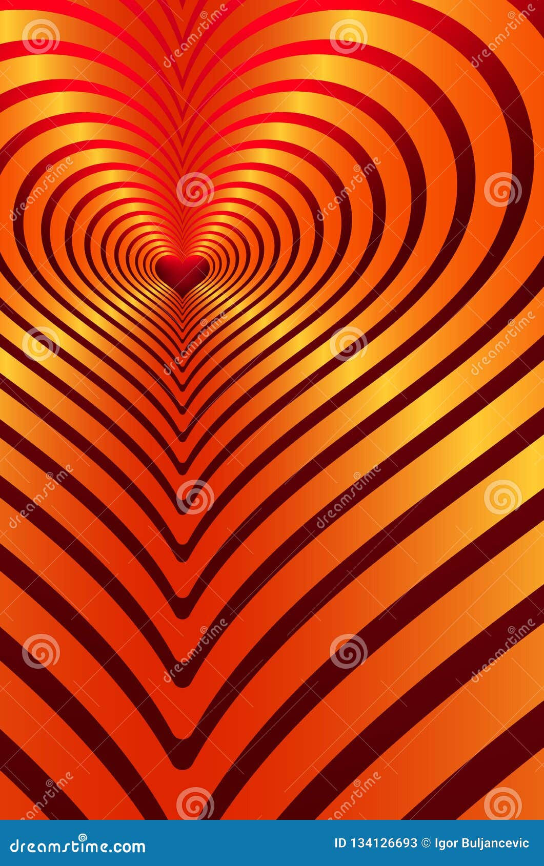 Wallpaper #Tmd395IBSpphPi3-tobx437 Heart Pattern Heart Reflection Colorful Heart Red and Orange