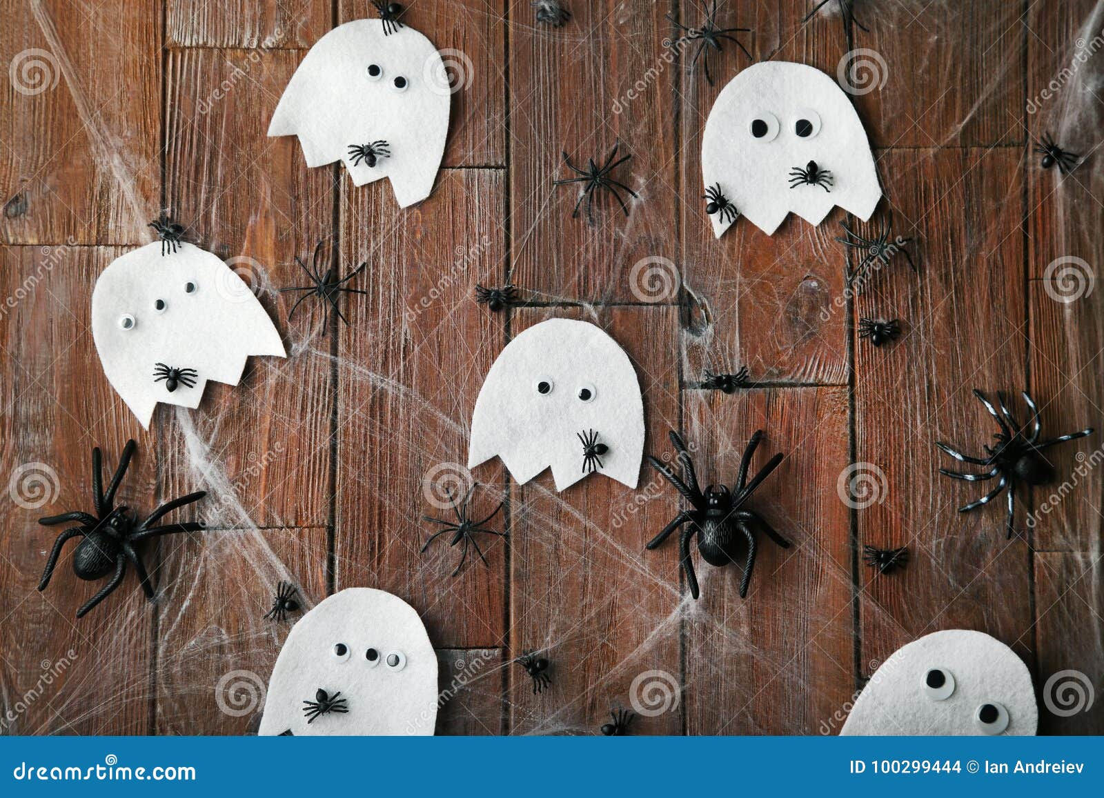 Wallpaper #GvSnOZMBKFX8bn3rXXez250 Halloween Ghosts with Spiders Stock Photo Image of Cutout Backdrop