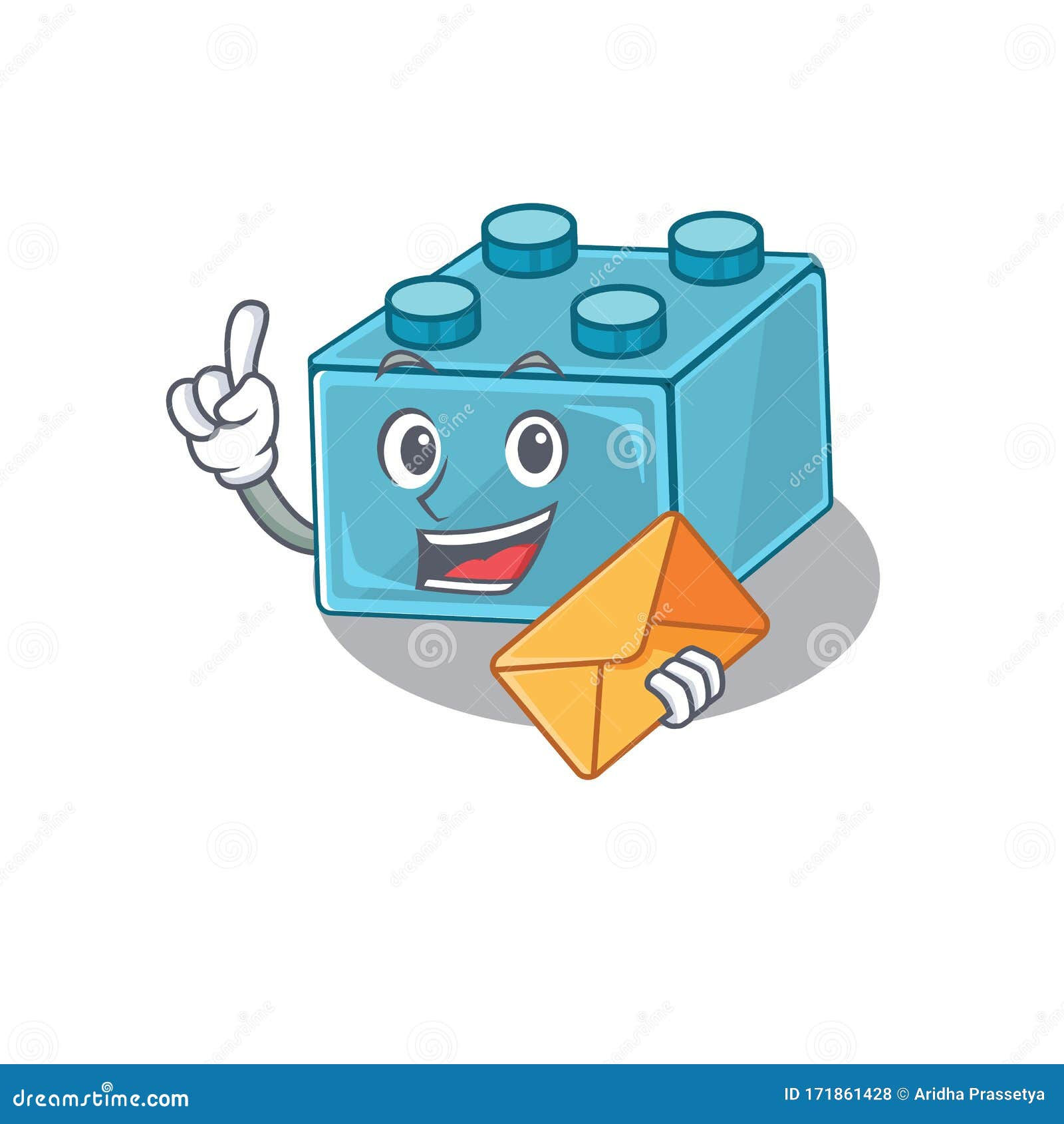 Wallpaper #tmiSGZMBSpphPi3-zxdm133 Happy Face Lego Brick Toys Mascot Design with Envelope Stock Vector