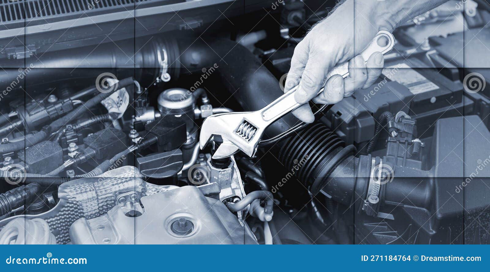 Wallpaper #5D98PJMBLiIJ4c9OFJE_35 Hands of Car Mechanic Working on Car Engine Geometric Pattern Stock