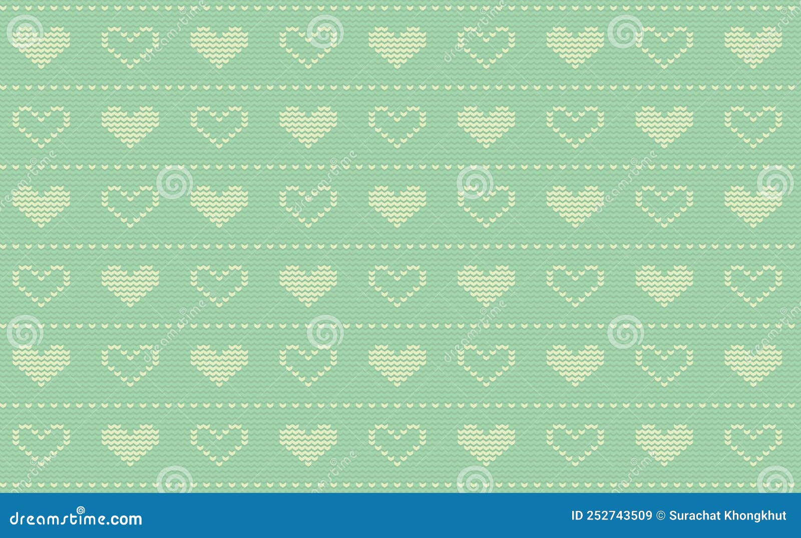 Wallpaper #HGdy7ZIBSpphPi3-_1jy226 Heart Knit Pattern Vector Light Green Embroidery Background Handcraft