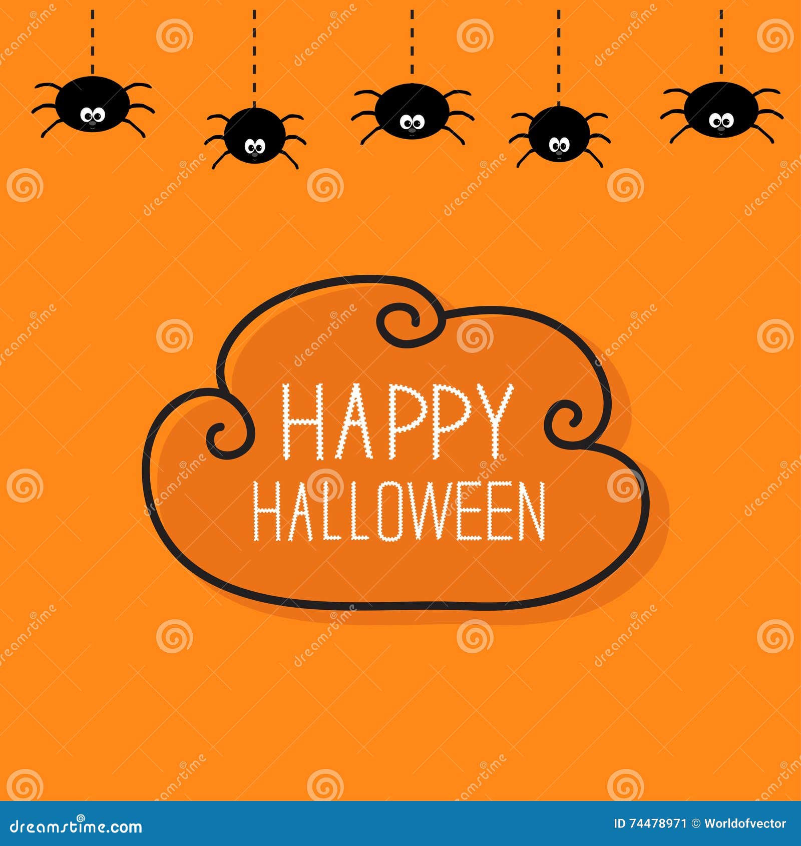 Wallpaper #PgDS6o4BSdW8dNouWhAL41 3 Cartoon Spiders Hanging Royalty Free Illustration Cartoondealercom