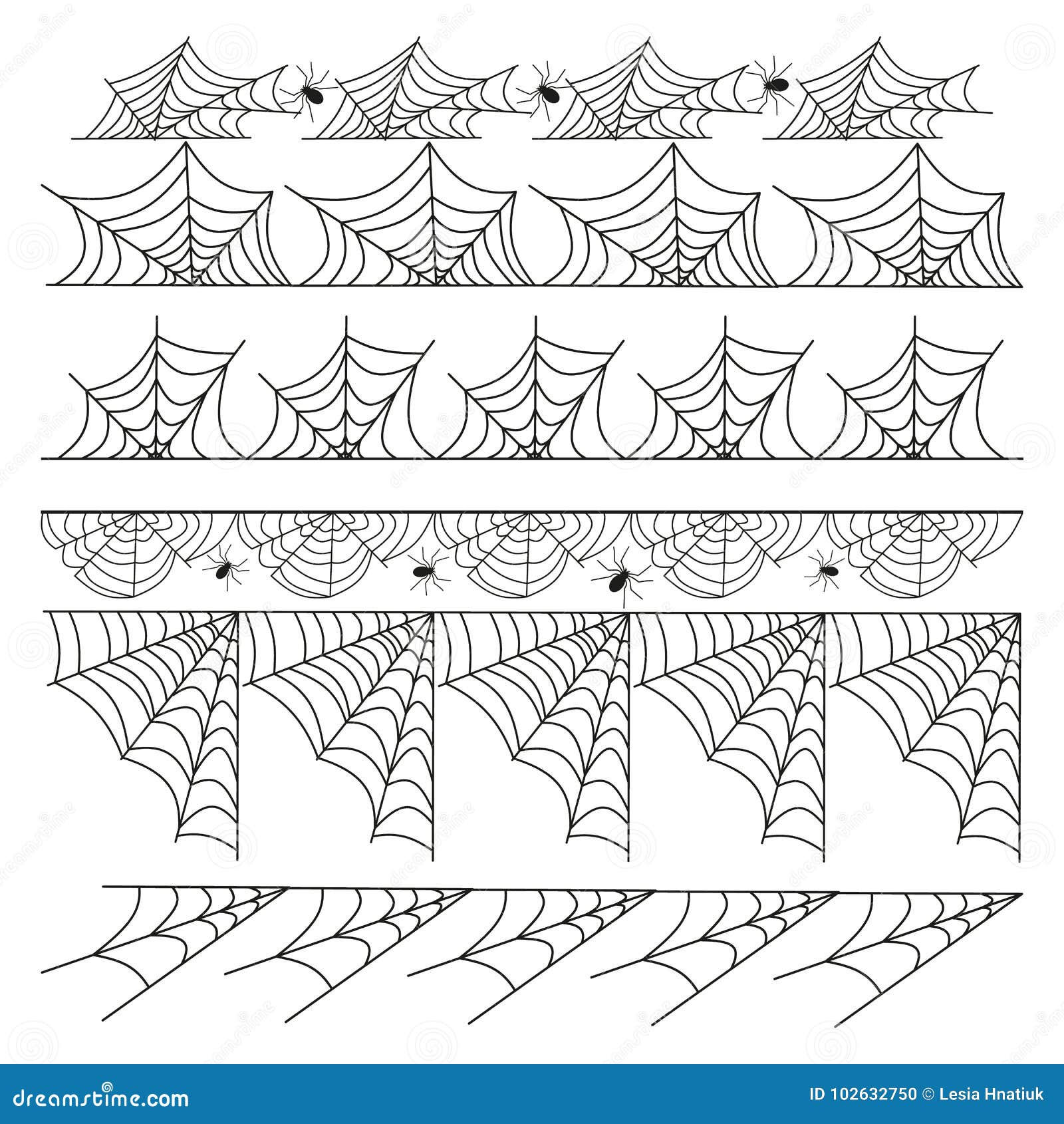 Wallpaper #V4v_dpcBcm9NJah-YnkY141 Halloween Cobweb Vector Frame Border Separator and Dividers Line
