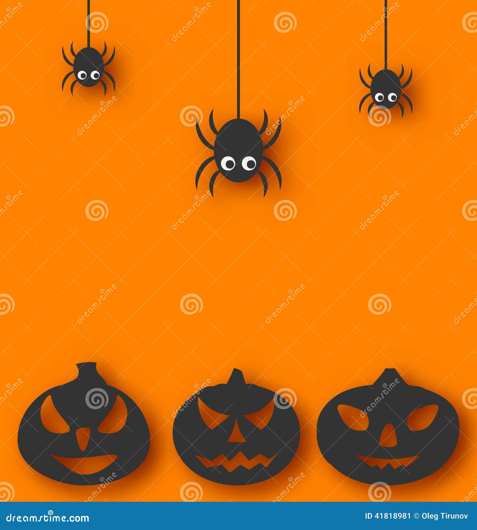 Wallpaper #aRnOEo8BtGB6xQ786WQF53 Hanging Spiders for Halloween Decoration Seamless Pattern Scary