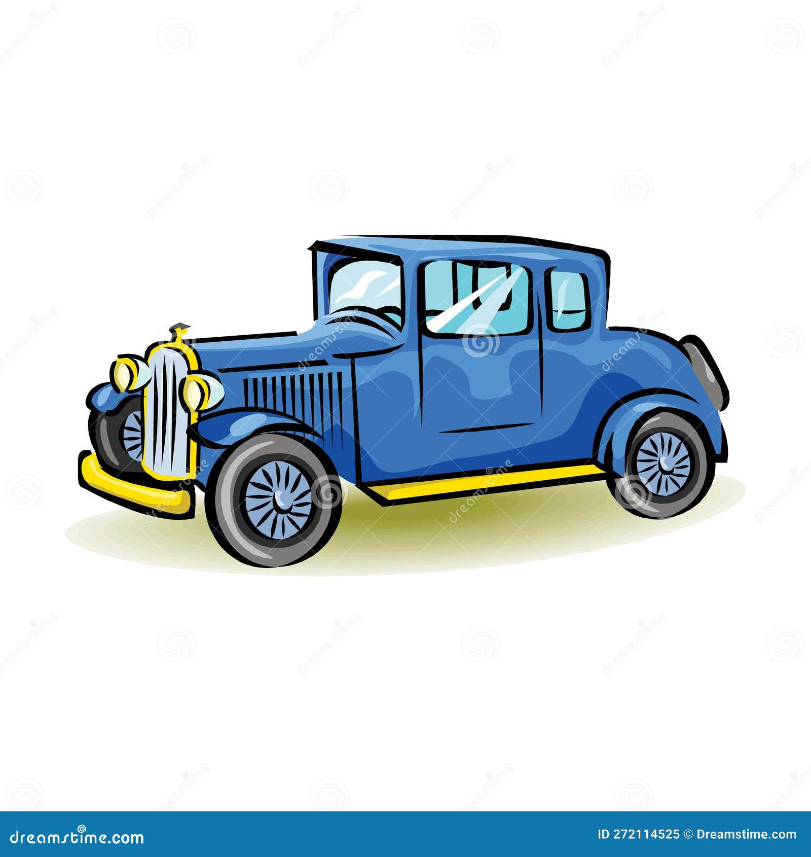 Wallpaper #UEABMJMBJhL2WPbawr9e264 Hand Drawn Colourful Isolated Muscle Car in Cartoon Style with Creative