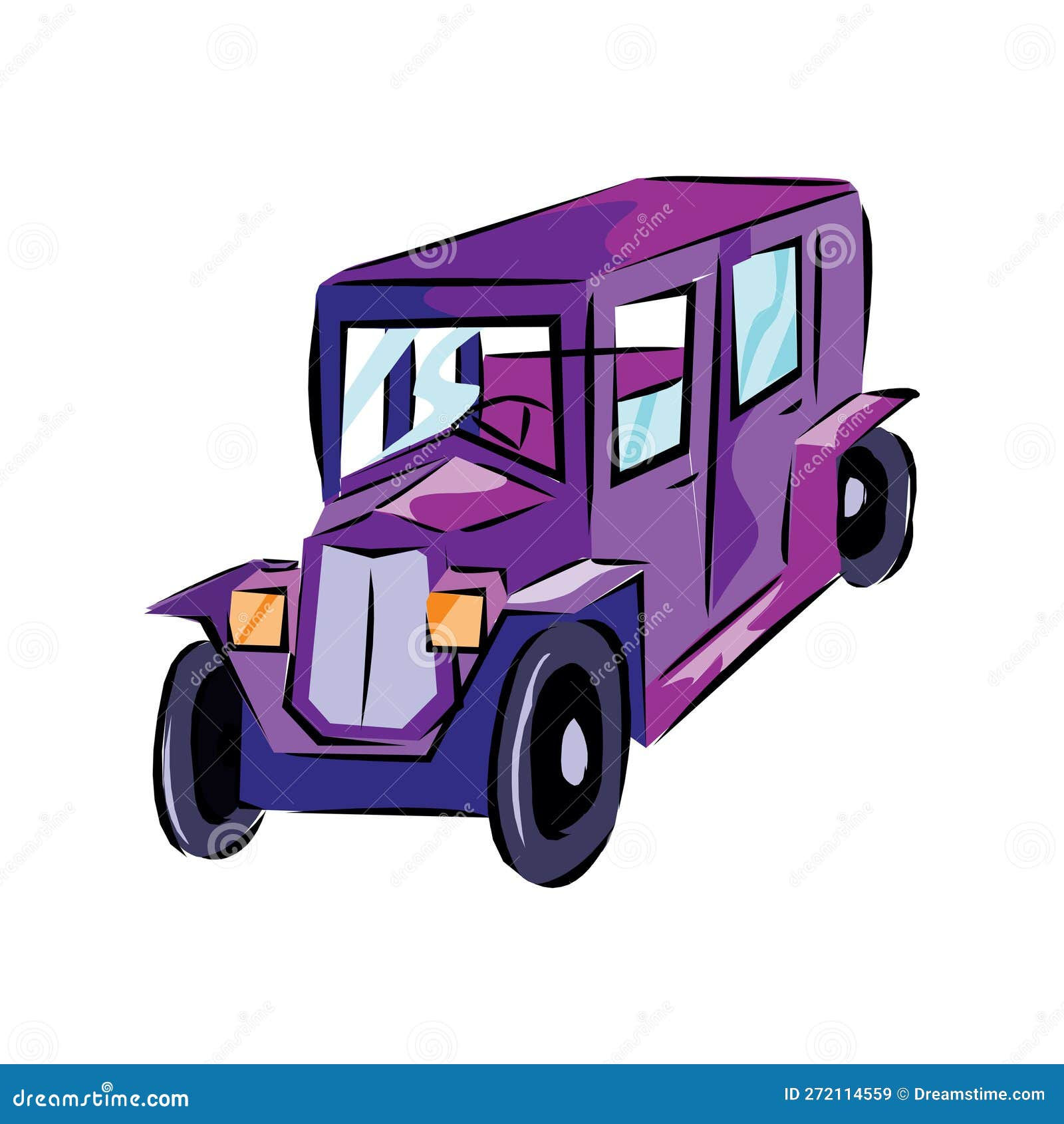 Wallpaper #UEABMJMBJhL2WPbawr9e187 Hand Drawn Colourful Isolated Muscle Car in Cartoon Style with Creative