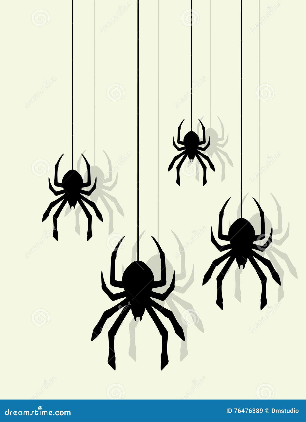 Wallpaper #aRnOEo8BtGB6xQ786WQF21 Hanging Spiders for Halloween Decoration Seamless Pattern Scary