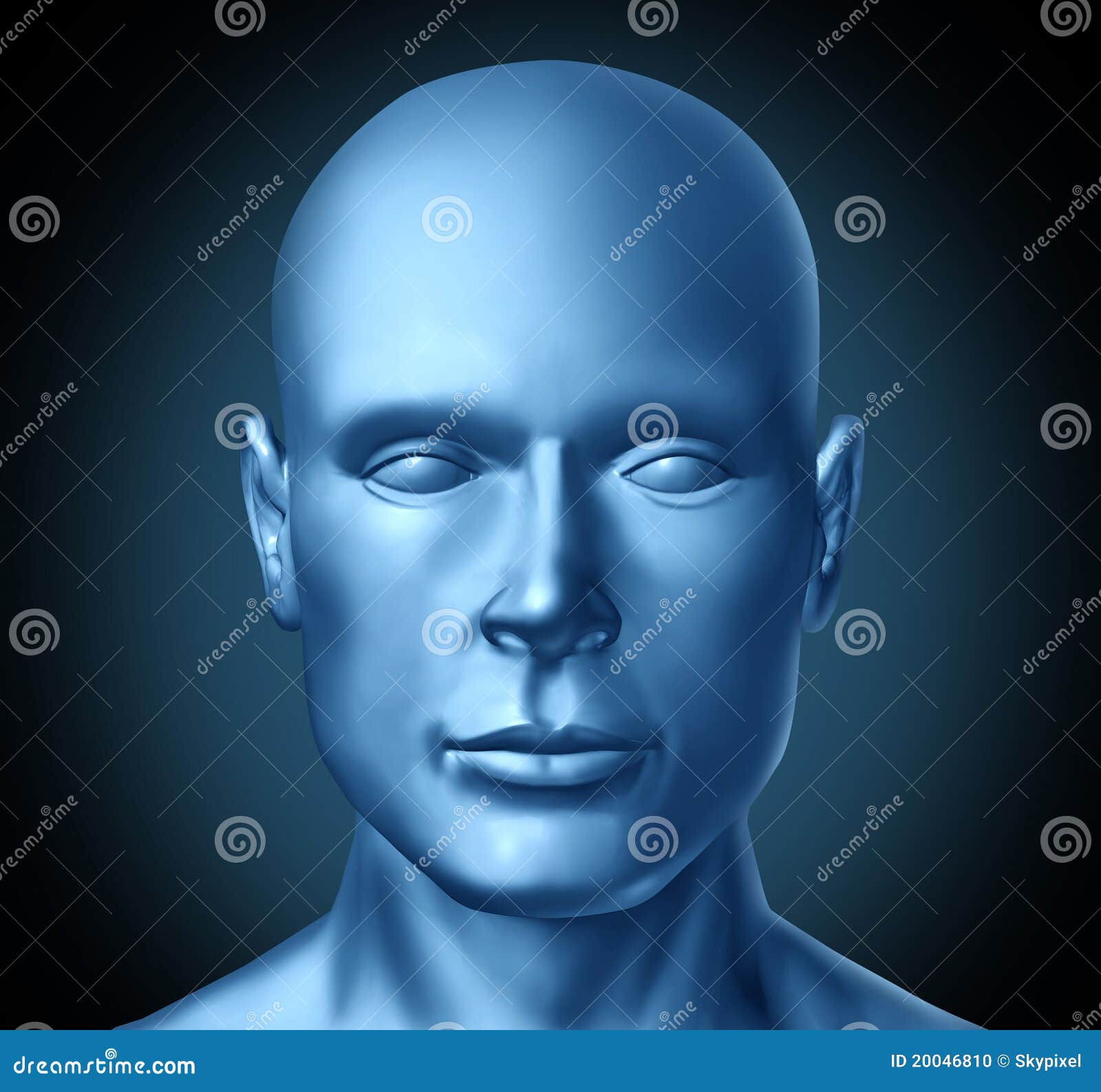 Wallpaper #fULzPJMBOBpx0NhmUcKW263 Human Head Frontal View Stock Photo Cartoondealercom 20046810