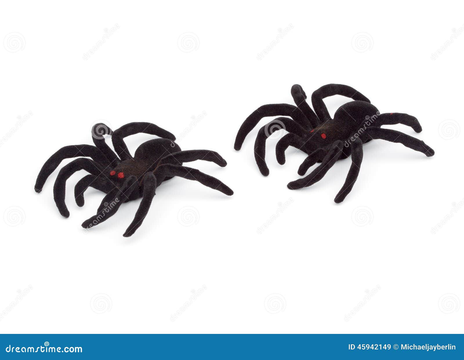 Wallpaper #1vQOOpMBKFX8bn3r-3fK76 Halloween Toy Spiders Isolated on White Background Stock Image