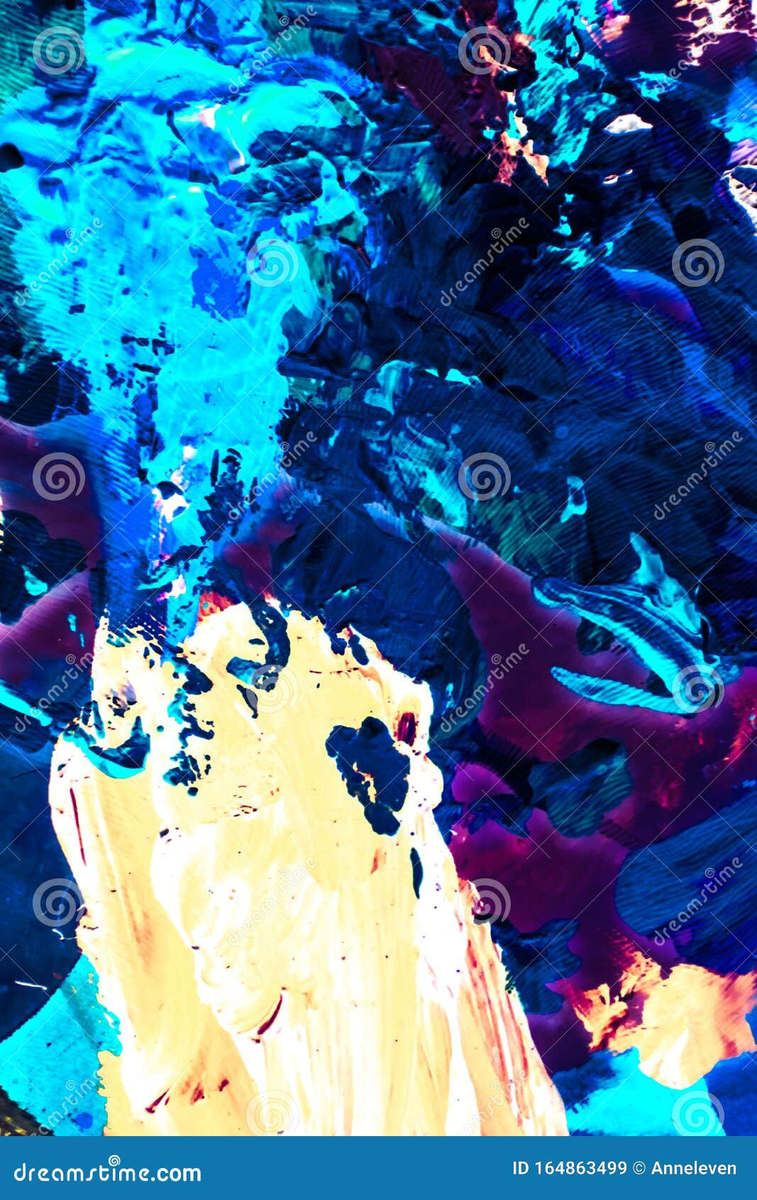 Wallpaper #CR32LJMBlOZrFDOkBM1J235 Abstract Acrylic Paint Strokes Art Brush Flatlay Background Stock