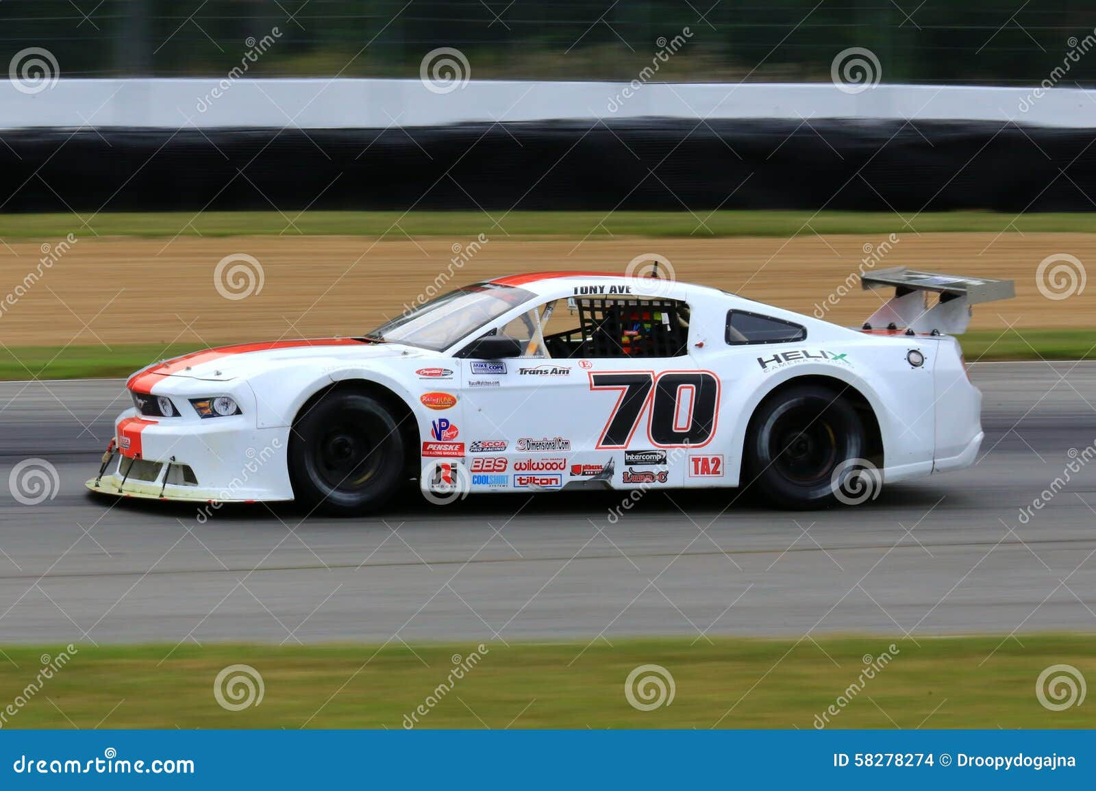 Wallpaper #6Wc87JIBSpphPi3-LlGq308 Pro Ford Mustang Race Car on the Course Editorial Stock Image Image
