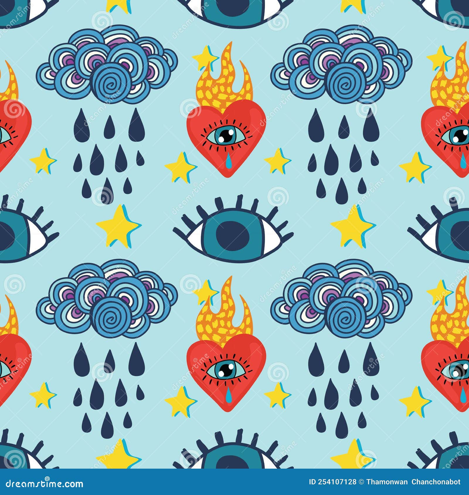 Wallpaper #12eRAJMBSpphPi3-GKYv277 Sacred Heart Seamless Pattern Design Stock Vector Illustration of