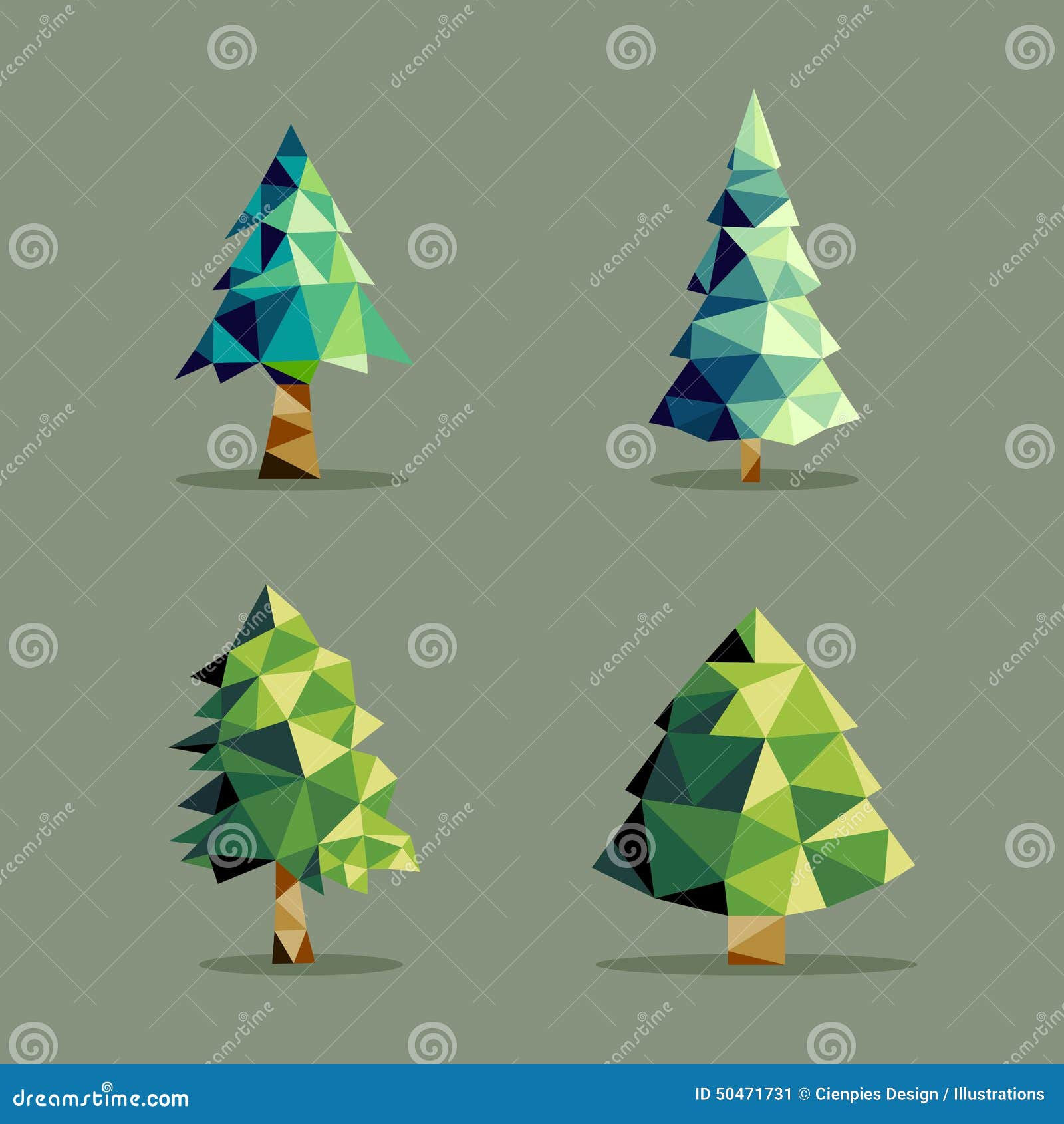 Wallpaper #BGdQC5MBSpphPi3-qtkV18 Polygonal Abstract Pine Tree Set Stock Vector Illustration of