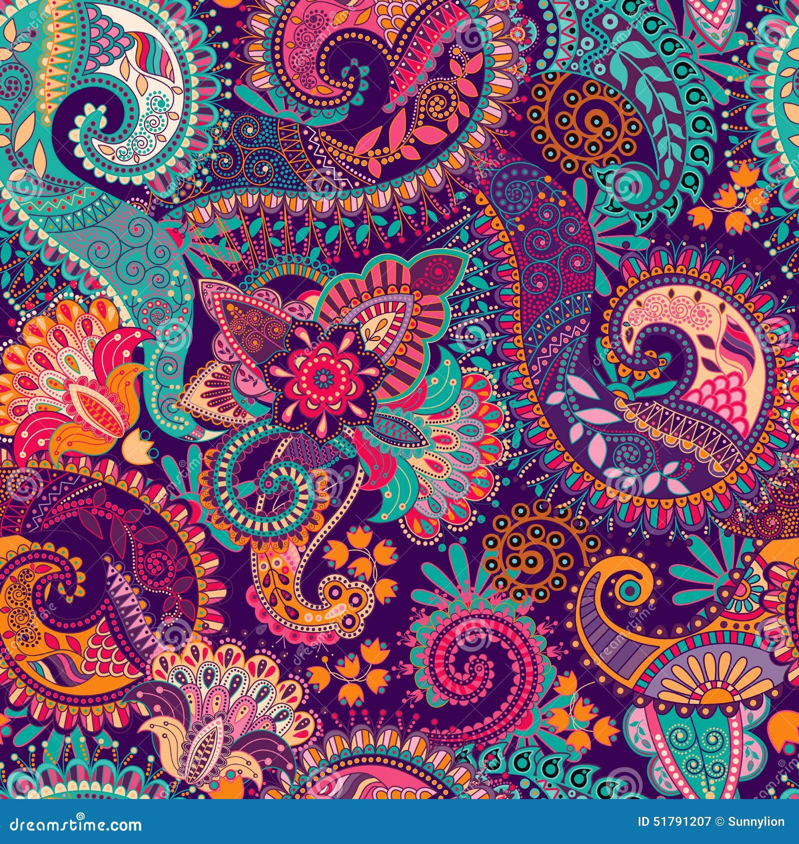 Wallpaper #uxkp-44BtGB6xQ78AUaf8 Paisley Seamless Pattern Stock Illustrations 90615 Paisley Seamless