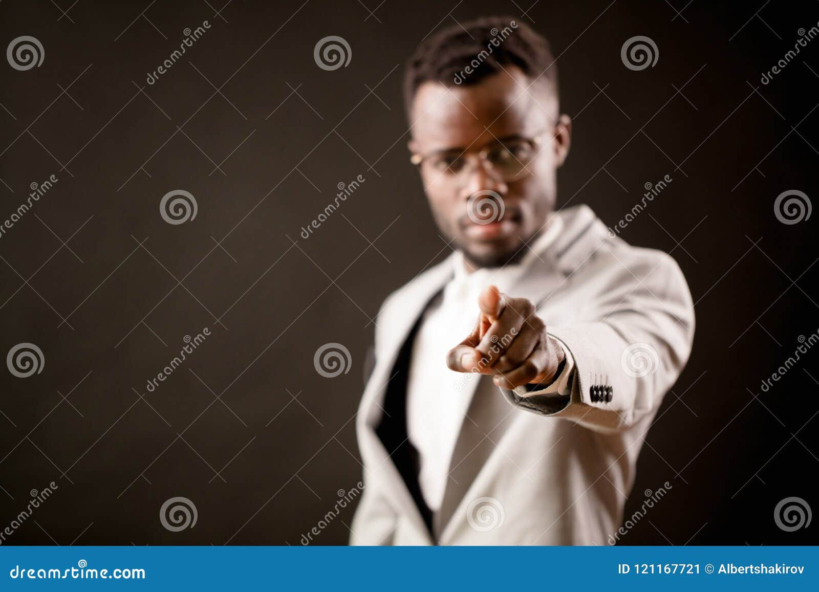 Wallpaper #IWf6_JIBSpphPi3-lZoB152 Portrait of Handsome Black Guy Pointing at the Camera Stock Image