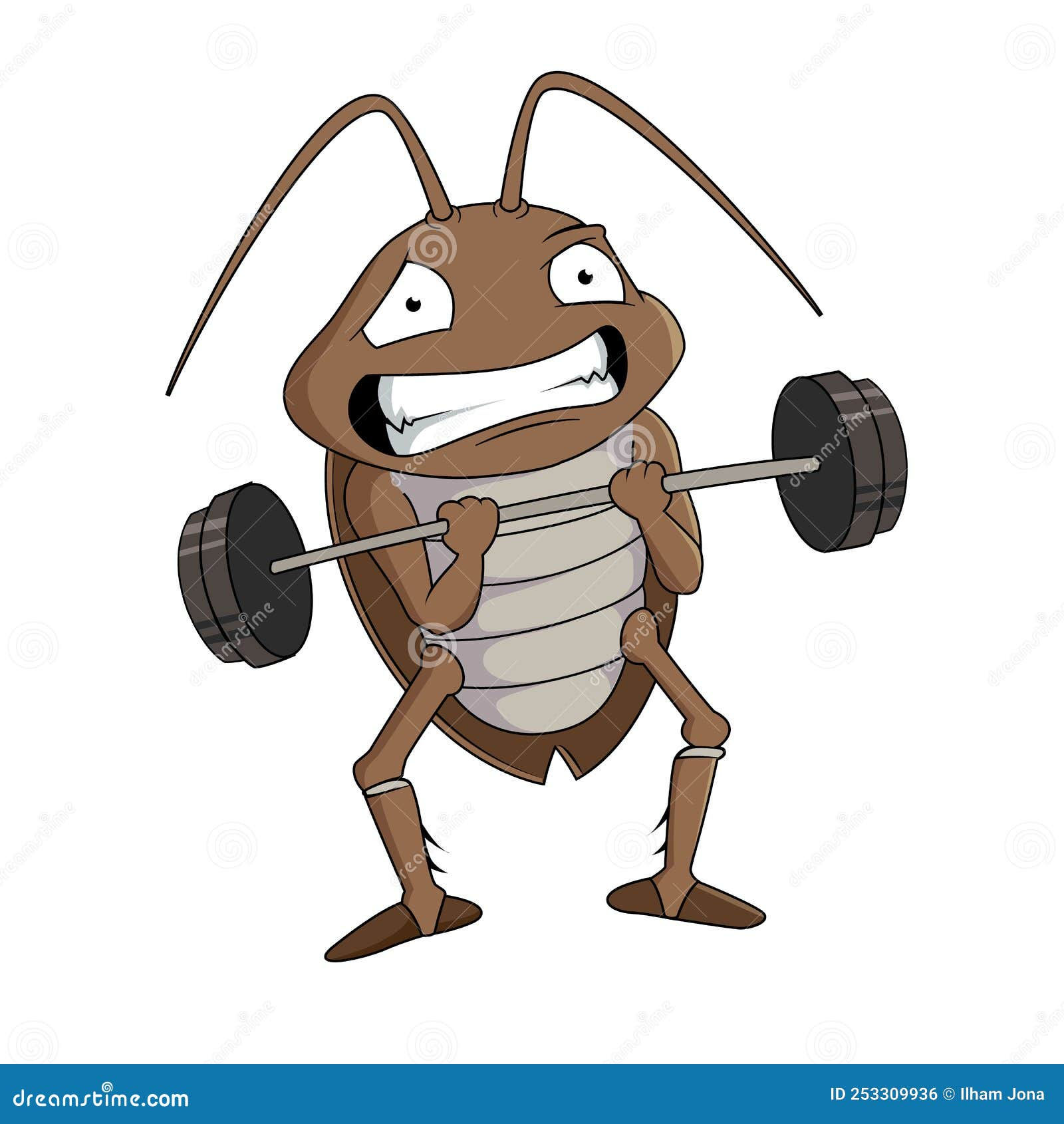 Wallpaper #SWdXCpMBSpphPi3-q9Qk264 Cockroach Mascot Cartoon Roach Character Insect in Prohibition Stop