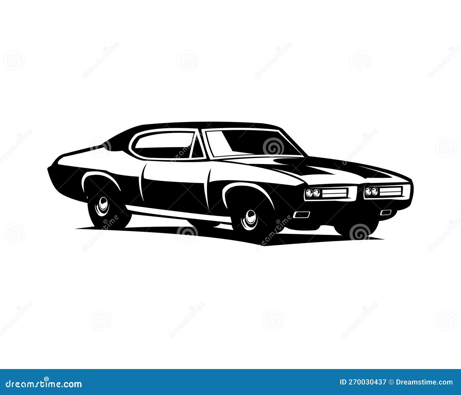 Wallpaper #W2dxBpMBSpphPi3-osE583 Pontiac Gto Judge Car Vector Design Silhouette Isolated White