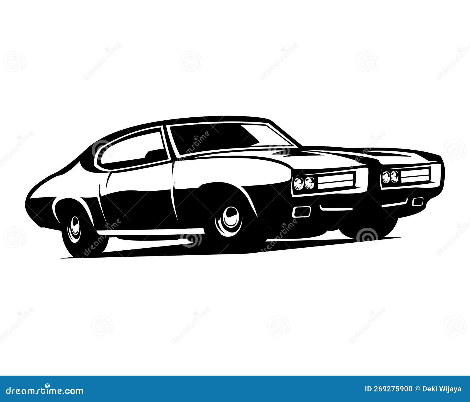 Wallpaper #W2dxBpMBSpphPi3-osE5191 Pontiac Gto Judge Car Logo Premium Car Design Vector Isolated White