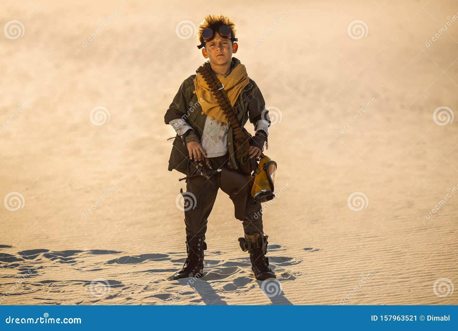 Wallpaper #uWhoHJMBSpphPi3-SyK8272 Post Apocalyptic Boy Outdoors in a Wasteland Stock Image Image of