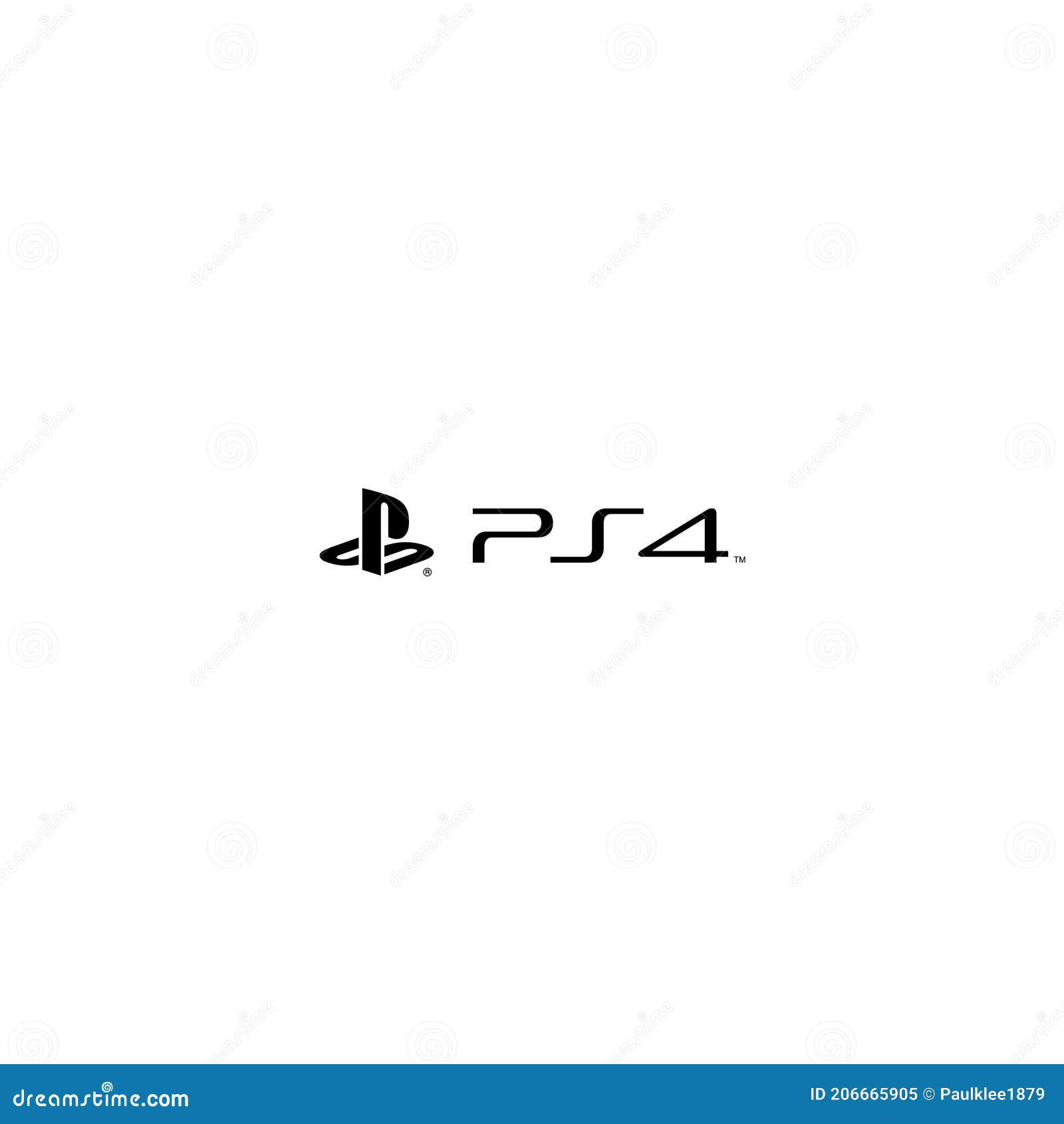 Wallpaper #ubjS2ZIBJvJKYCmEQ-47154 PS4 Logo Vector on White Background Editorial Image Illustration of