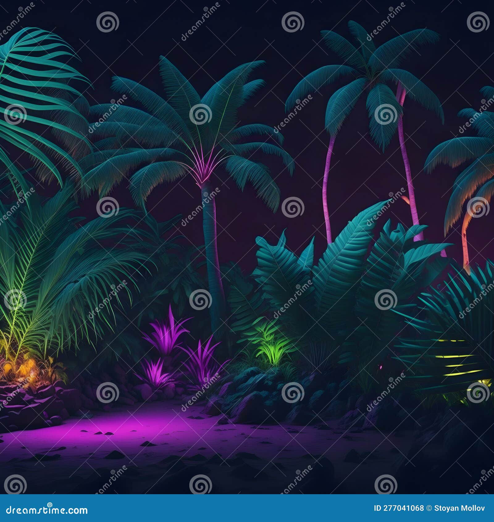 Wallpaper #U7gq25IBJvJKYCmEGfWT354 Neon Futuristic Modern Fresh Summer Night Club Beach Sand and Ocean