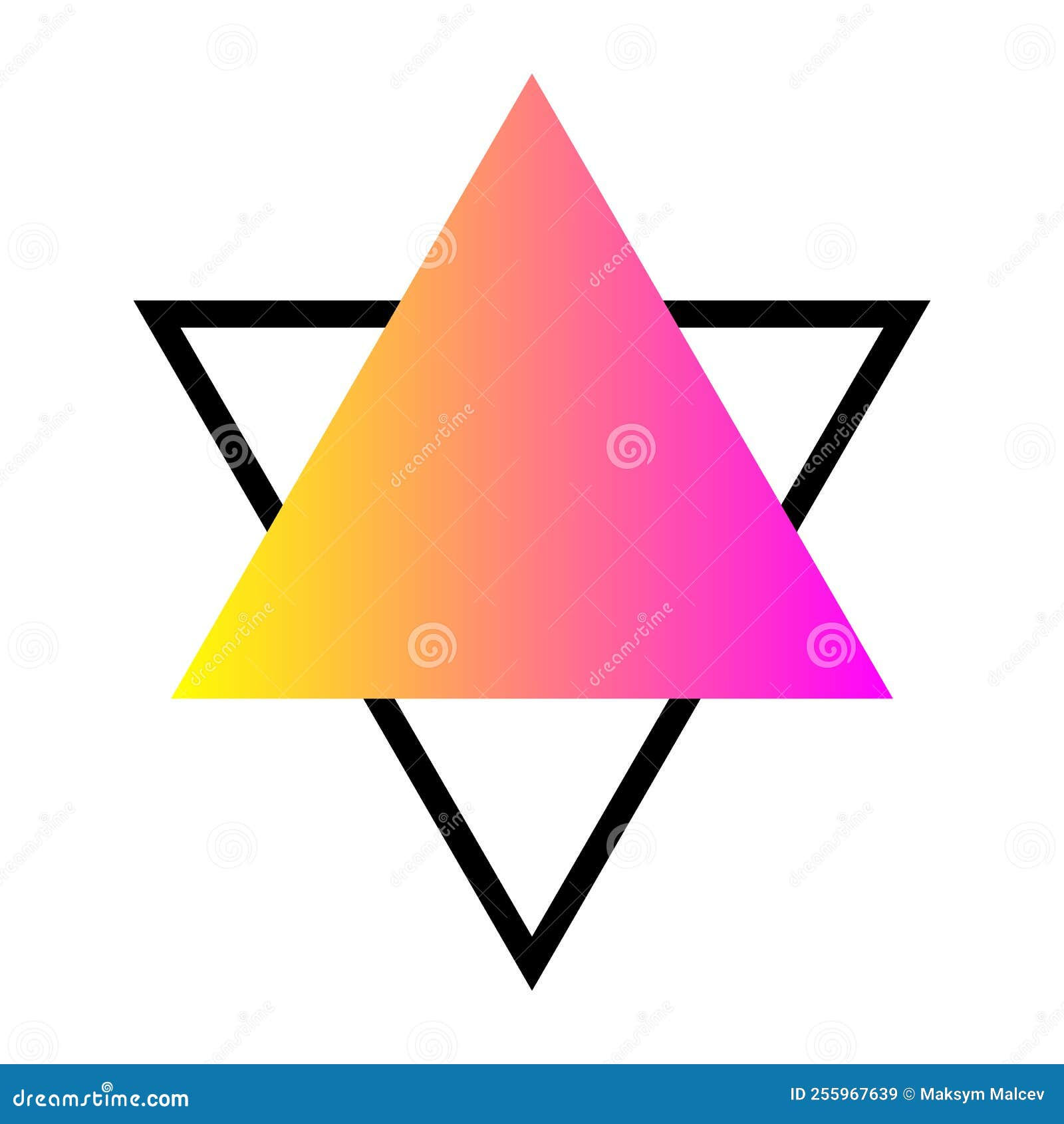 Wallpaper #Fe8FTZMBMN-XEVvVuT-n314 Neon Triangles in Cyberpunk Style Figures Icons for Design Stock