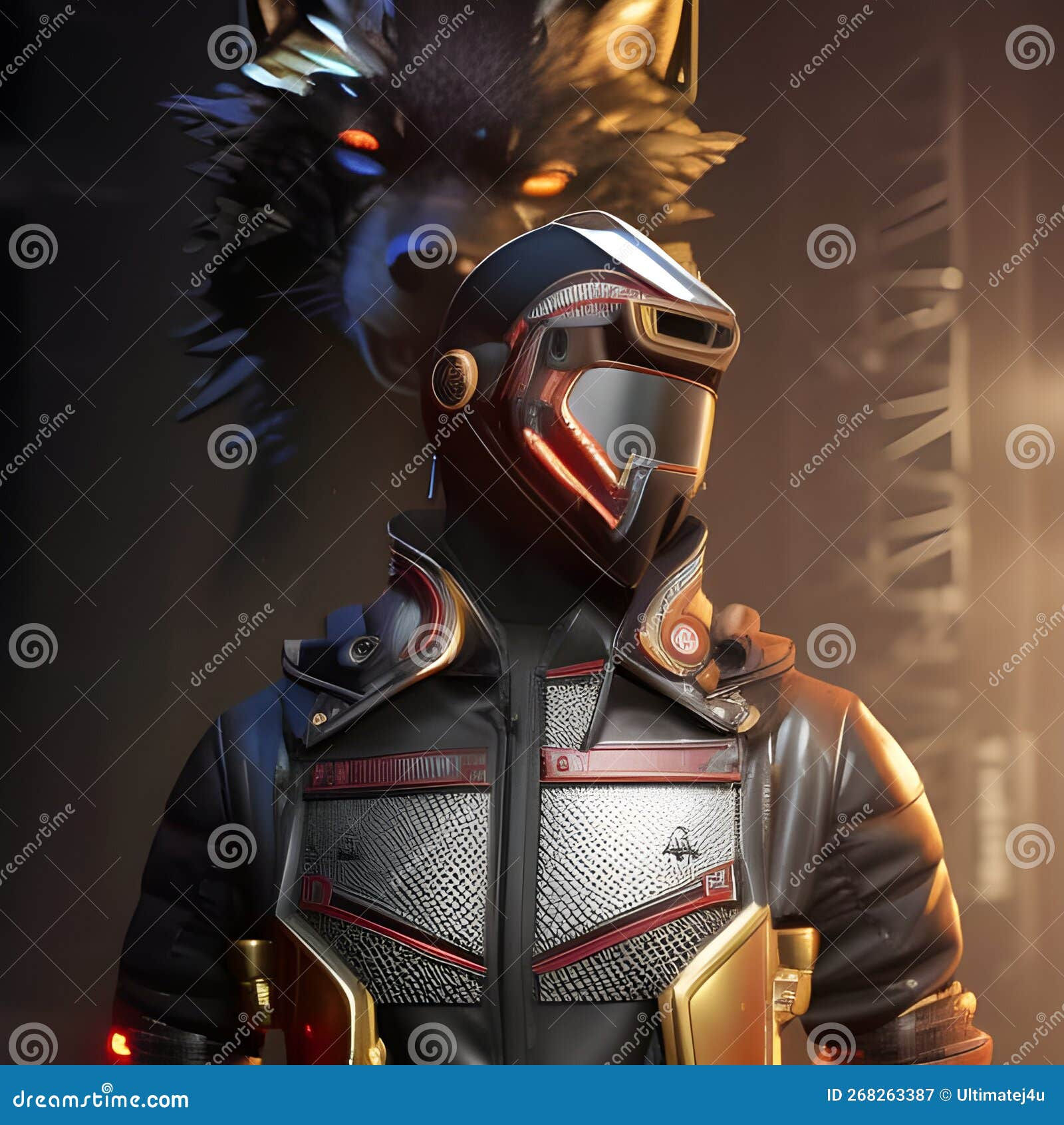 Wallpaper #bmjXIZMBSpphPi3-3TEY425 Neon Cyberpunk Black Hooded Character Red Neon Eyes Background AI