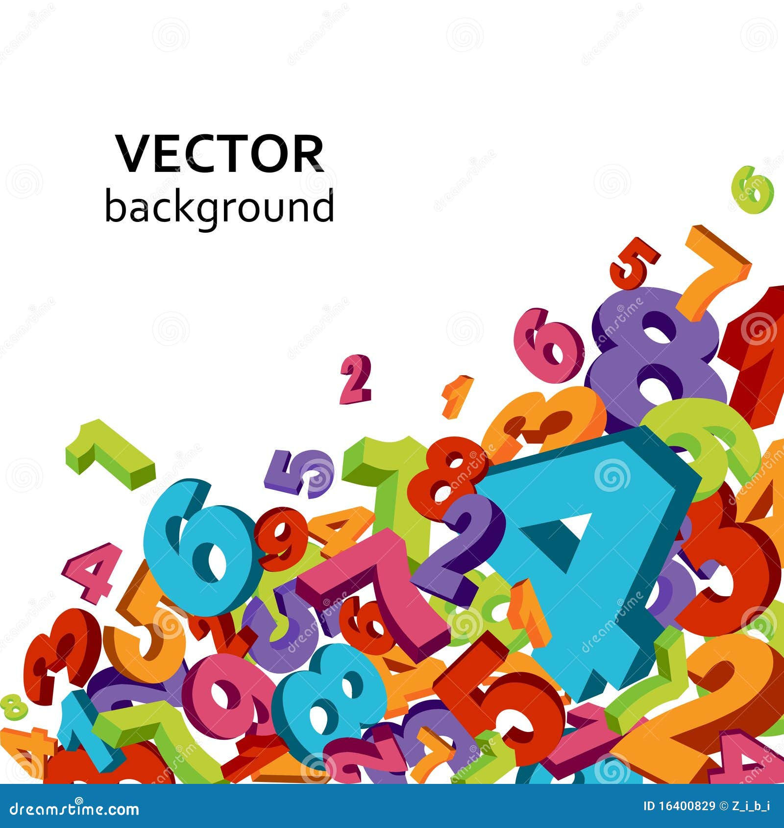 Wallpaper #HfsNhpcBx-Hc5Y20obE551 Numbers Background Stock Vector Illustration of Repeat 16400829