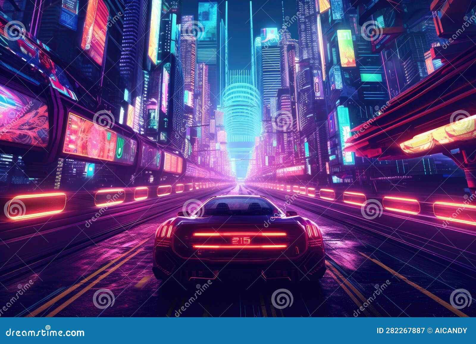 Wallpaper #khp8TpMB1yWOL4qgen0L108 Neon Retro Futurism Dynamic Panorama Inspired by Retro Futuristic