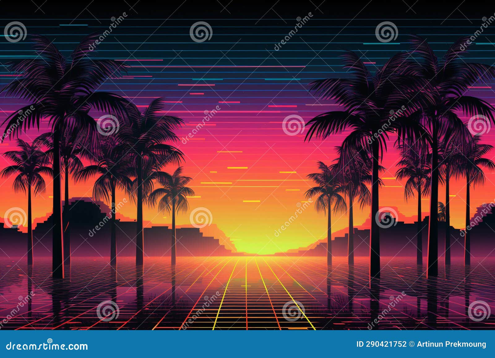 Wallpaper #A0ApMJMBJhL2WPbazsCh93 Neon Light Abstract Background Neon Glowing Lights Stage with 80s