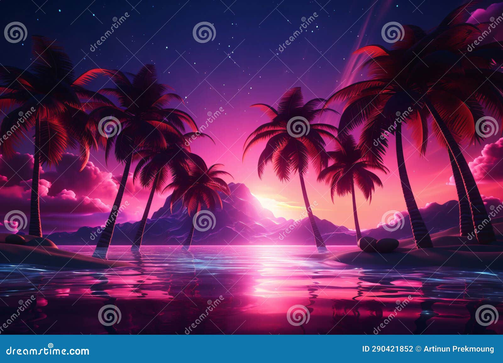 Wallpaper #A0ApMJMBJhL2WPbazsCh136 Neon Light Abstract Background Neon Glowing Lights Stage with 80s