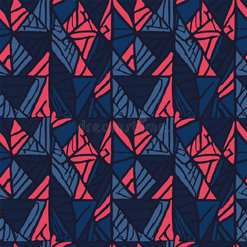 Wallpaper #_bix25IBJvJKYCmEN_fQ269 Seamless Abstract Vector Pattern with Grunge Triangle Elements Stock
